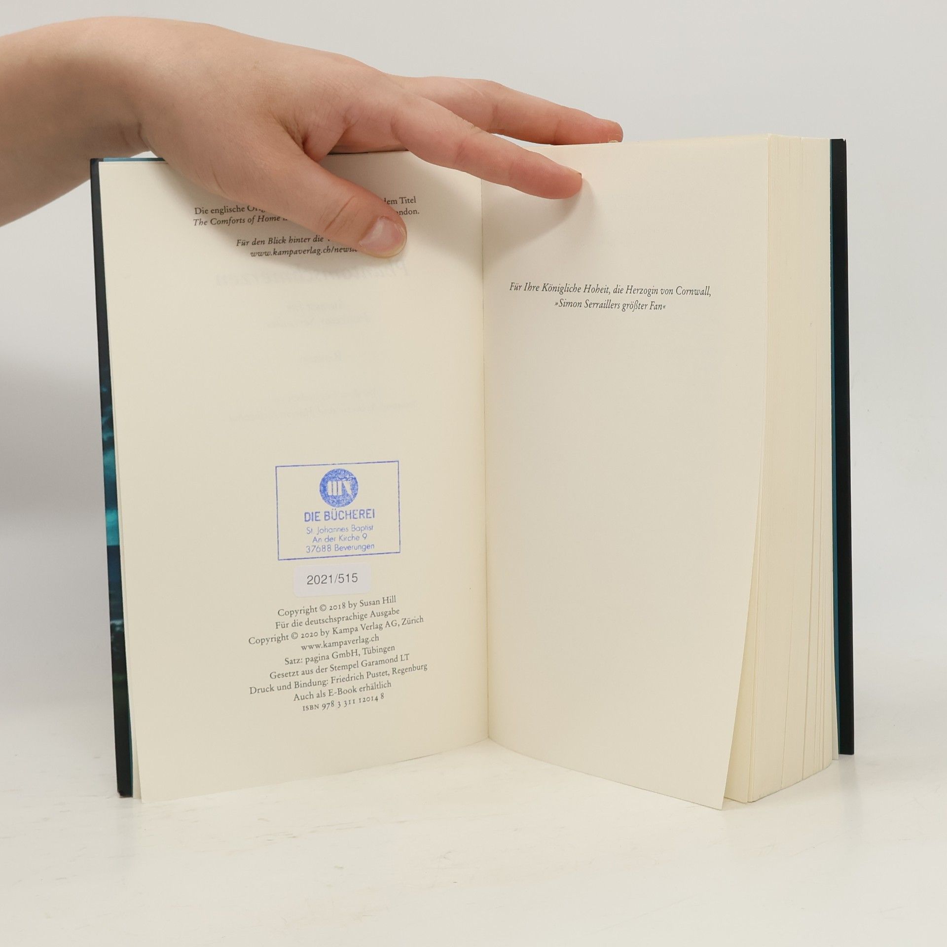 Susan Hill Phantomschmerzen