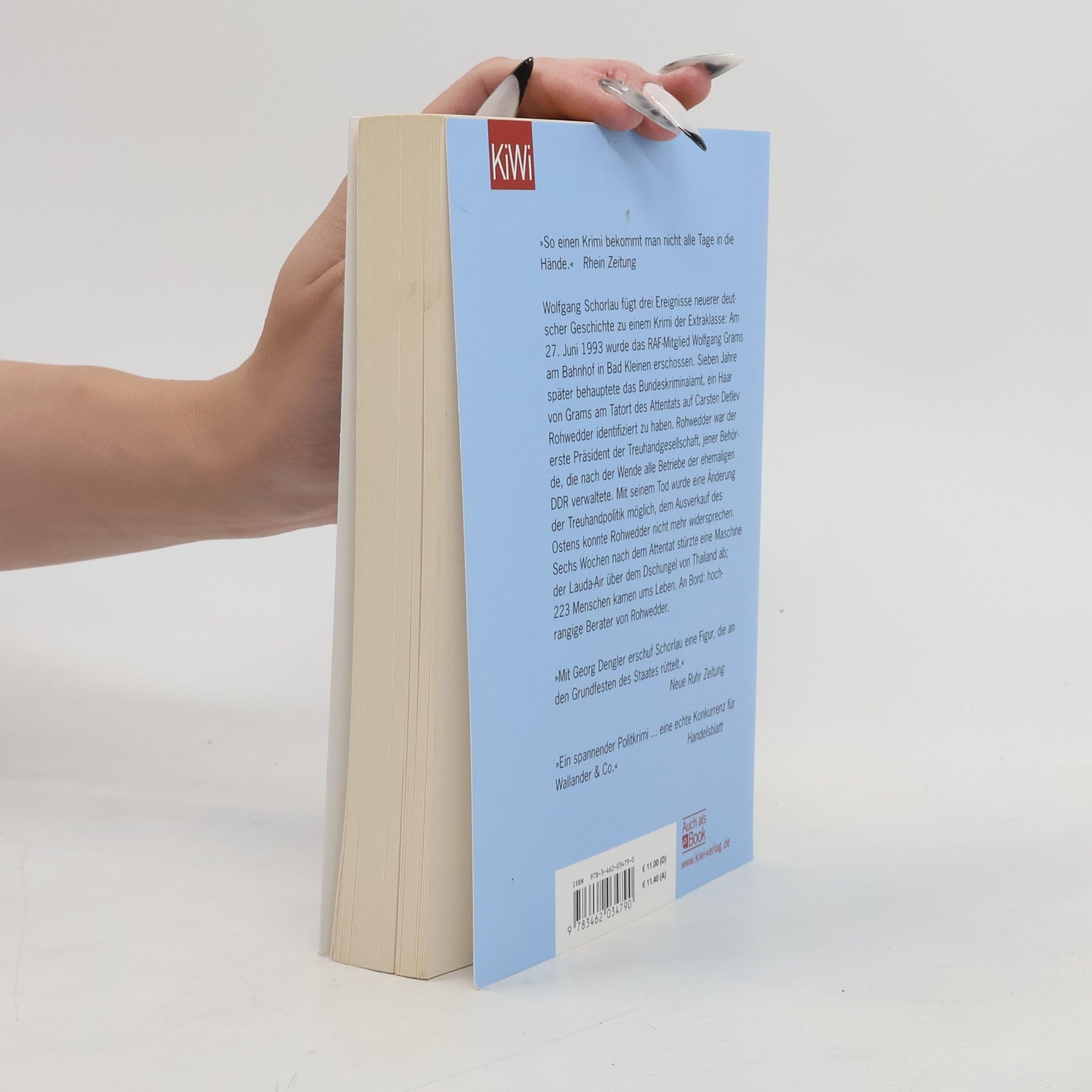 Wolfgang Schorlau Die blaue Liste