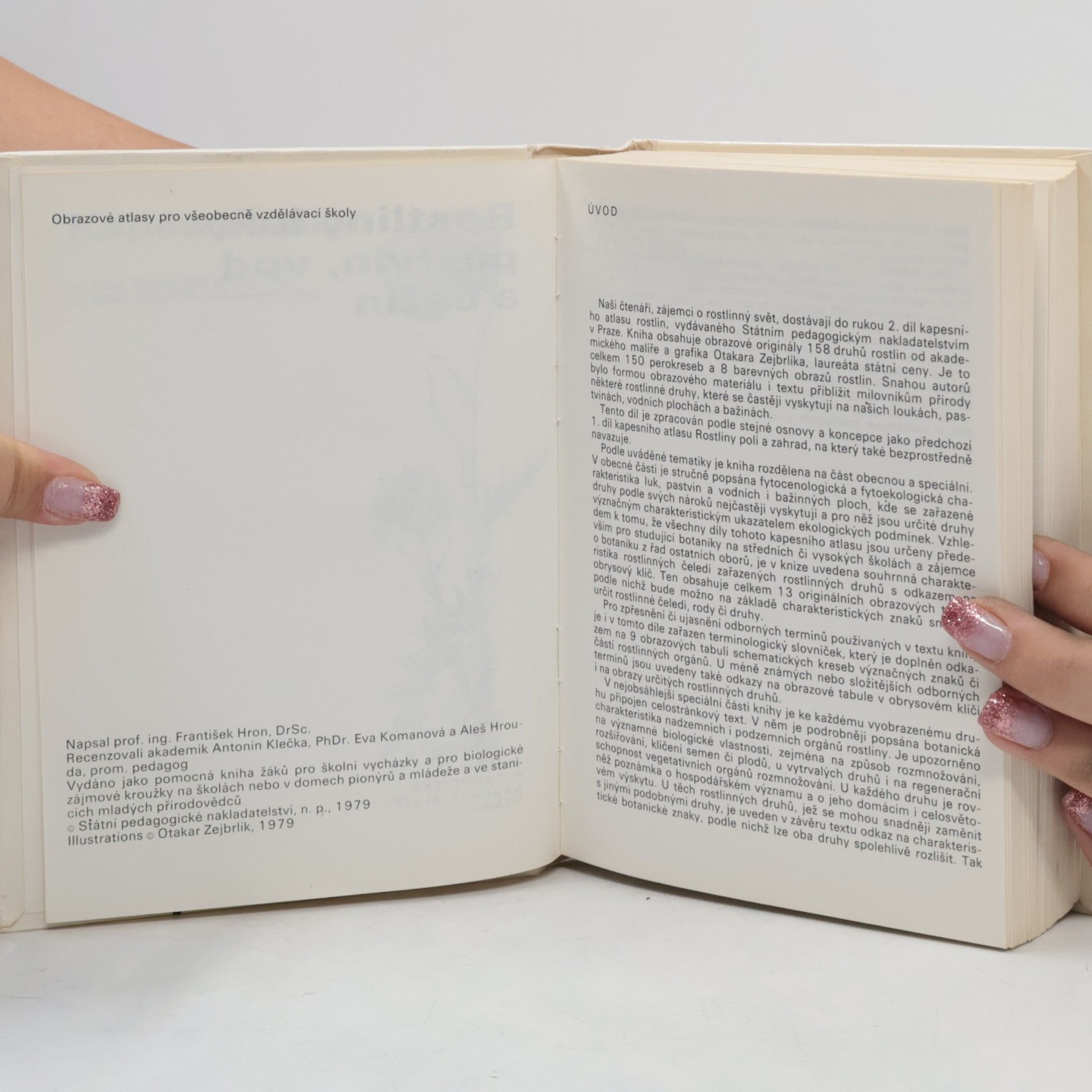 Otakar Zejbrlík Kapesní atlas. Rostliny luk, pastvin, vod a bažin