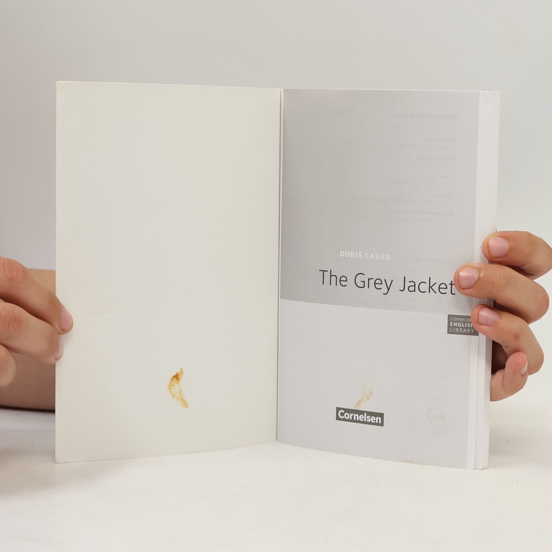 Doris Lauer Cornelsen English Library: The Grey Jacket