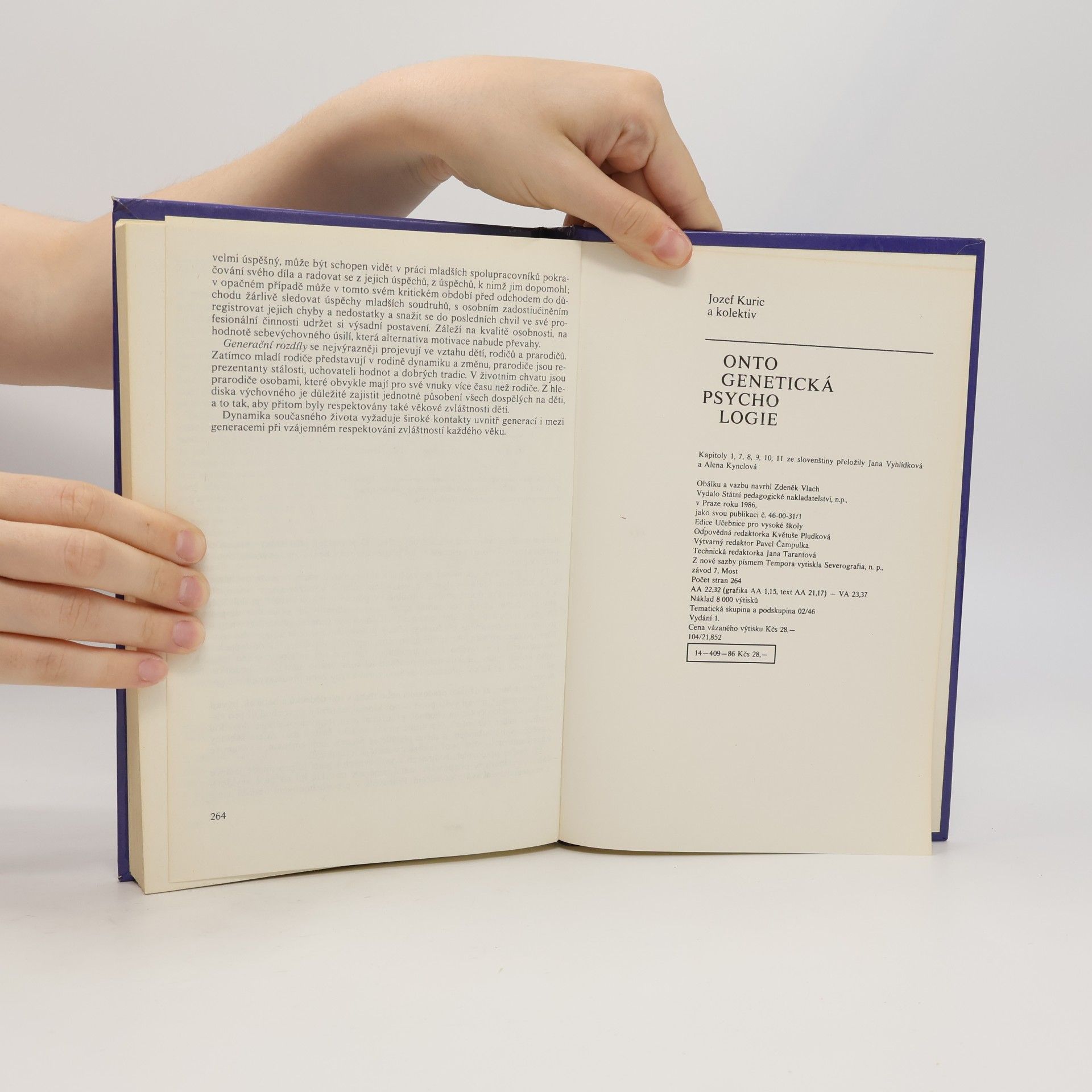 Jozef Kuric Ontogenetická psychologie