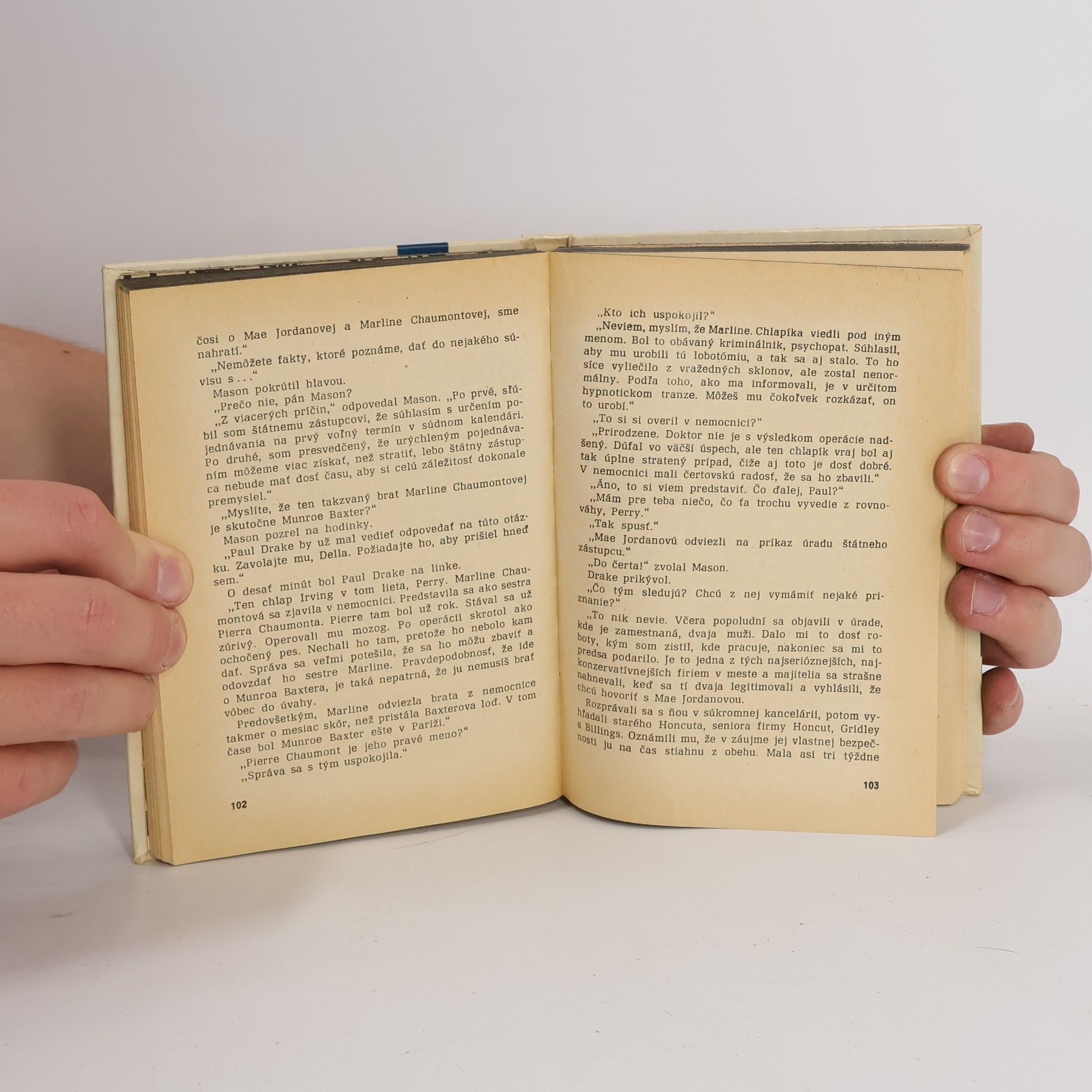 Erle Stanley Gardner Perry Mason a vyľakaná pisárka