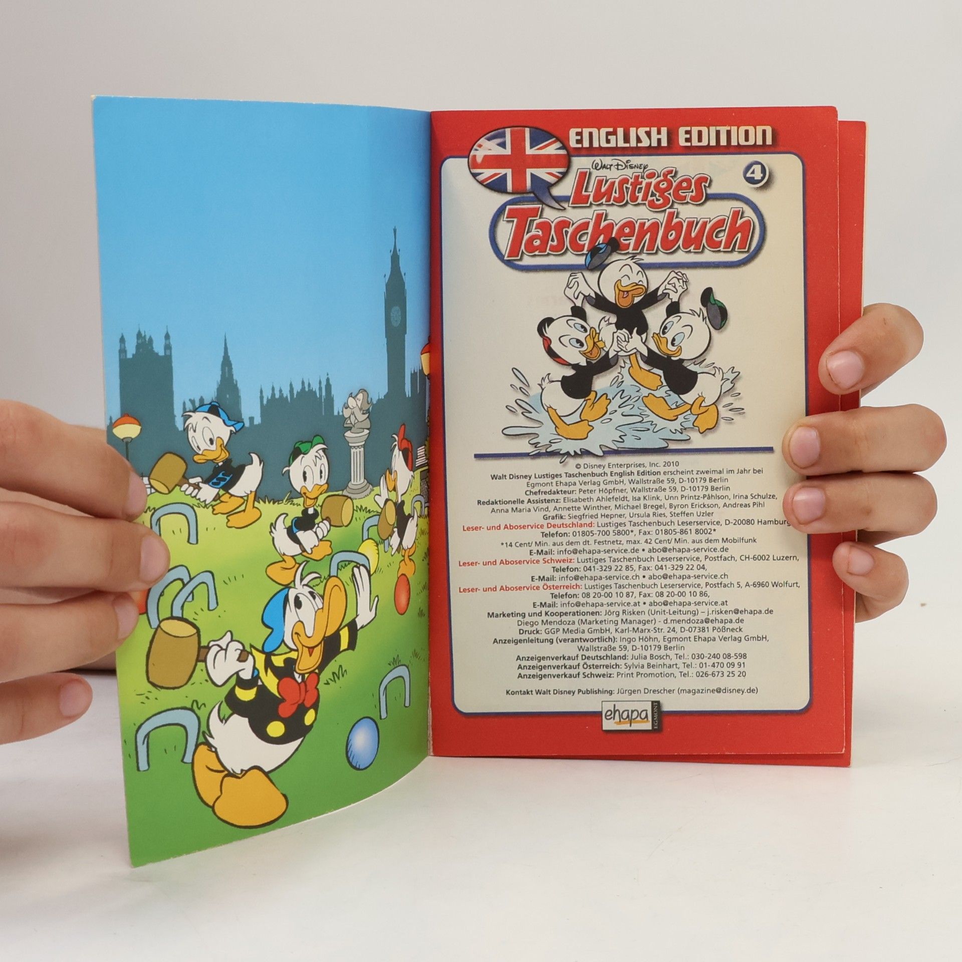 Walt Disney Lustiges Taschenbuch Nr. 4