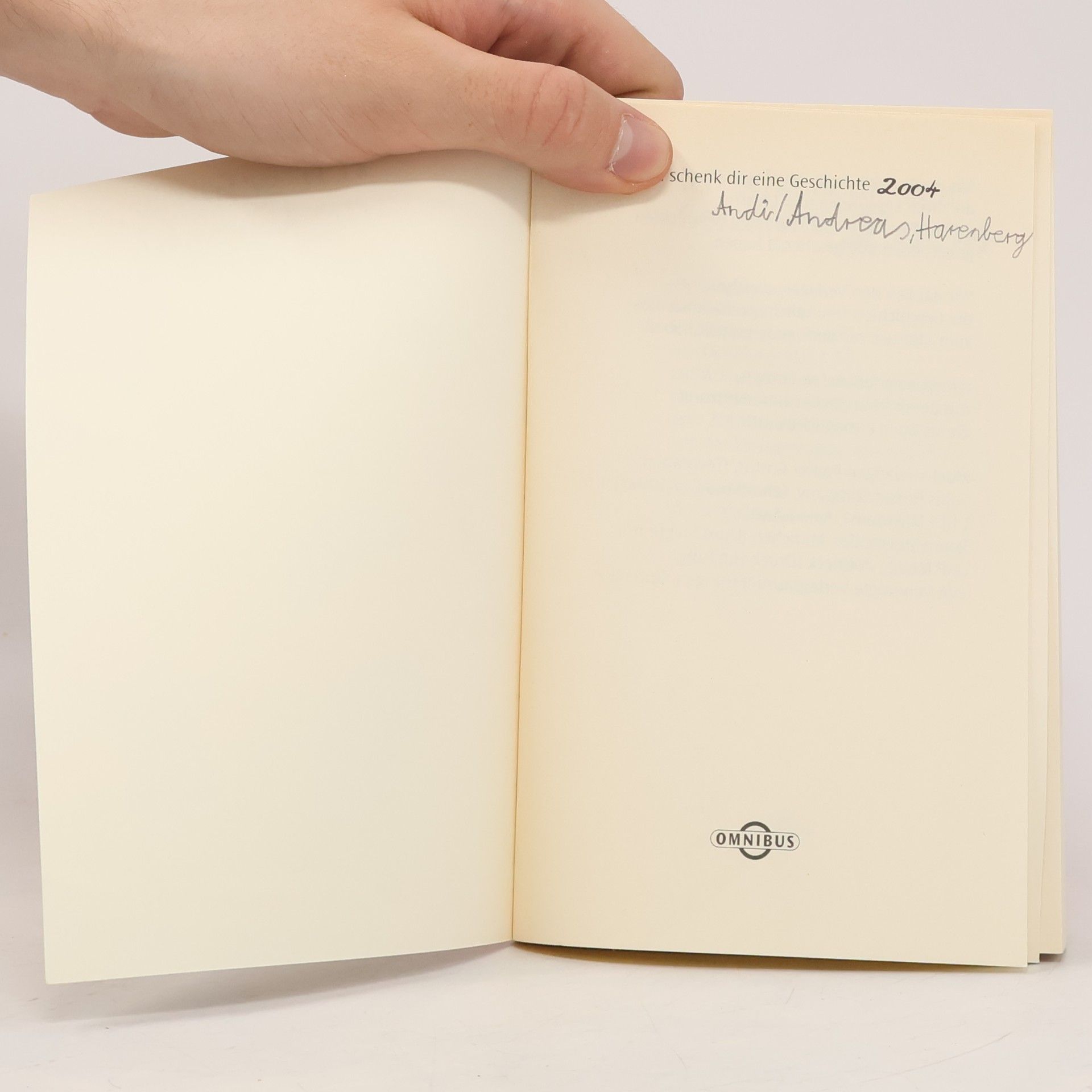 Collectif d'auteurs Ich schenk dir eine Geschichte 2004