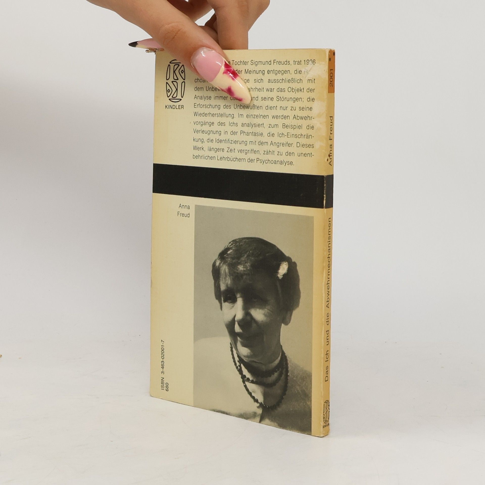 Anna Freud Das Ich und die Abwehrmechanismen