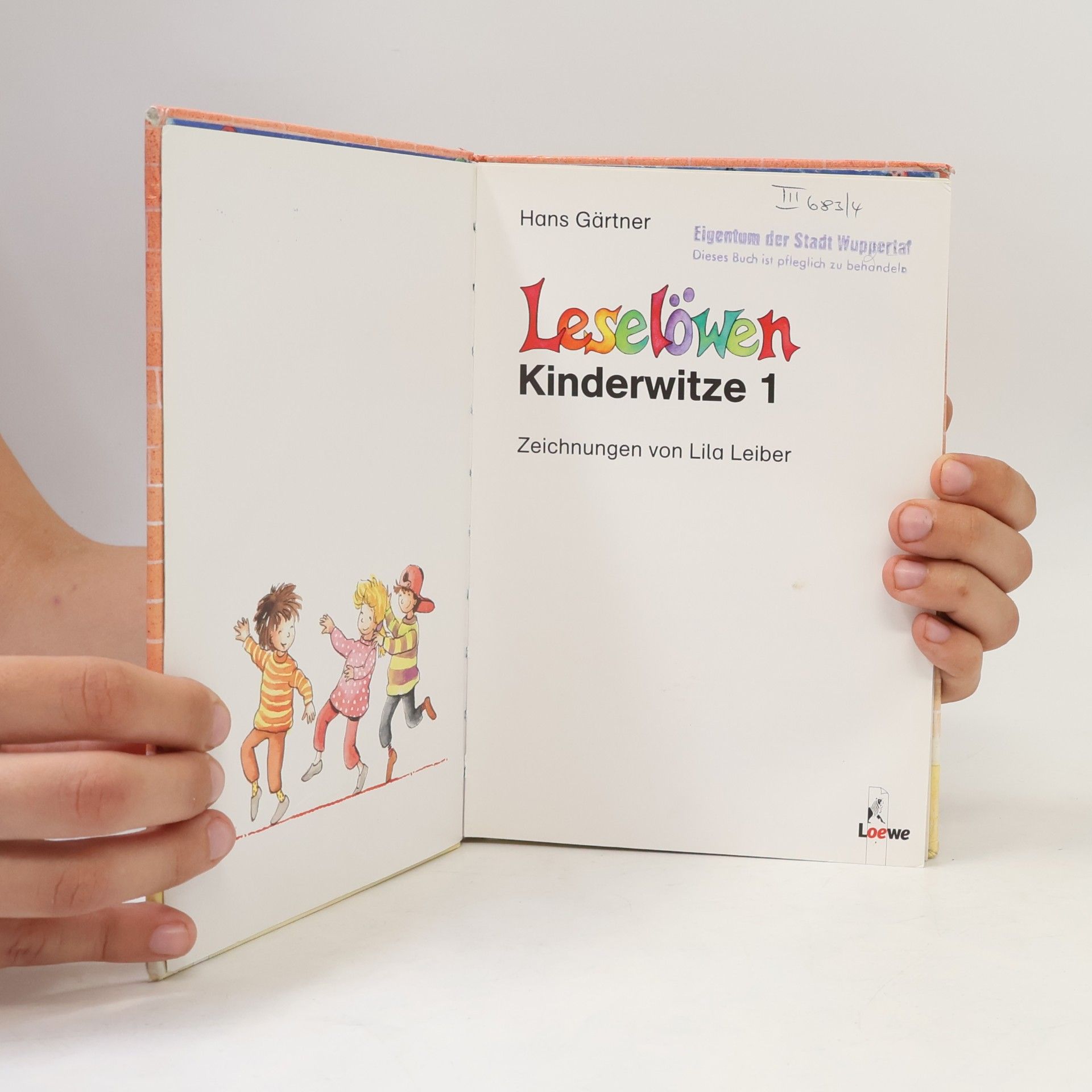Hans Gärtner Leselöwen-Kinderwitze 1