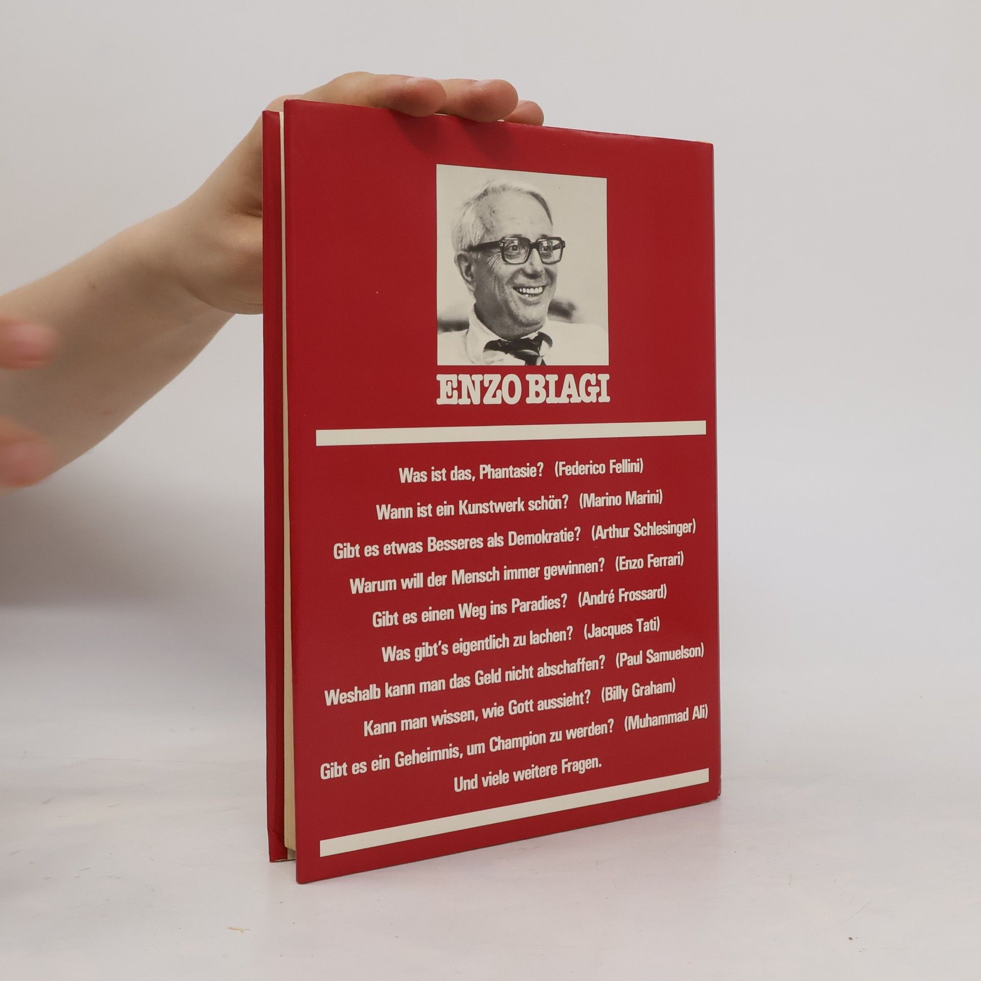 Enzo Biagi Können Bäume weinen?