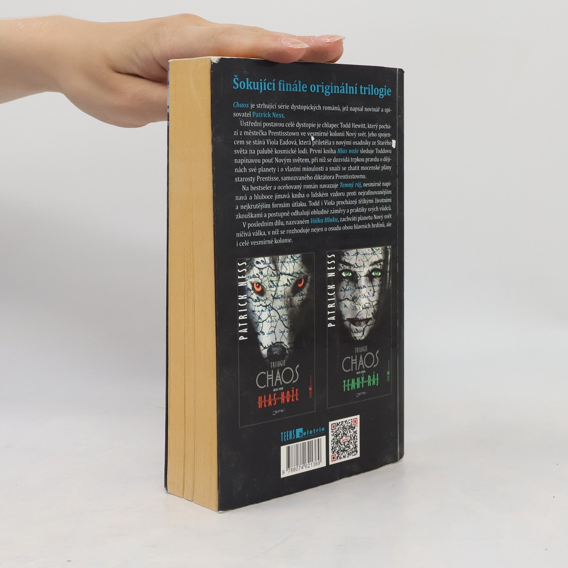 Patrick Ness Chaos : trilogie. Kniha třetí, Válka Hluku