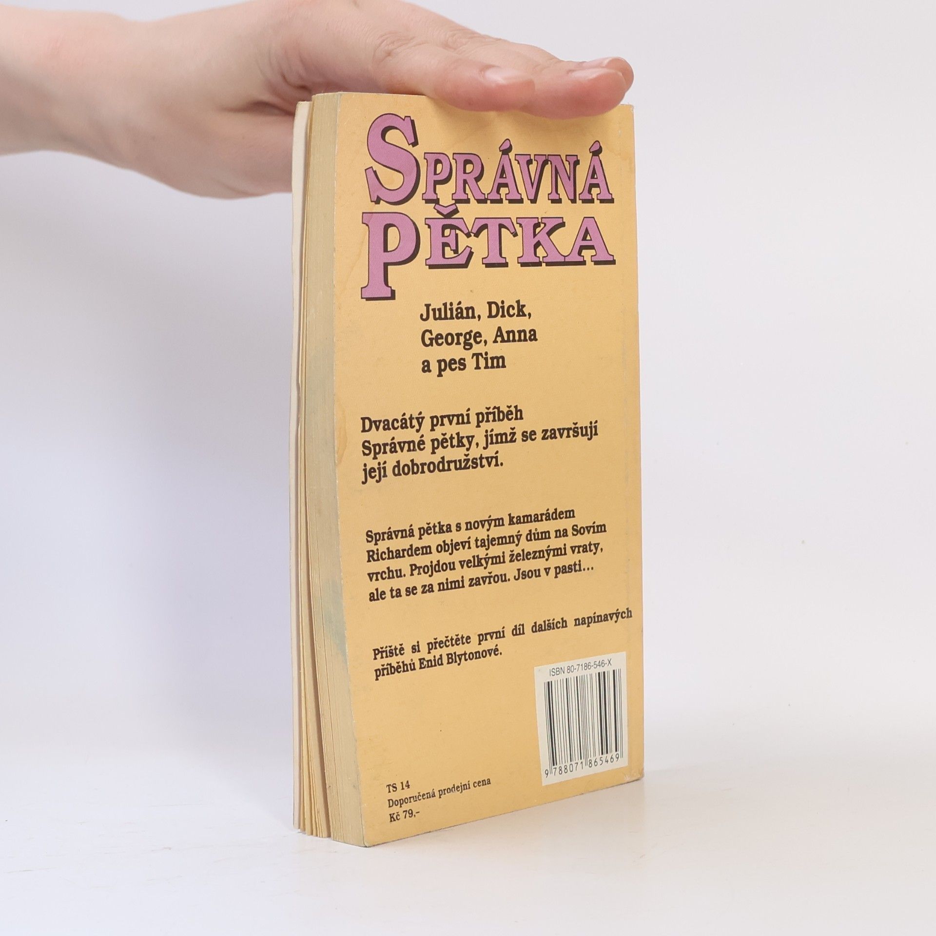 Enid Blyton Správná pětka. Pětka v Sovím doupěti