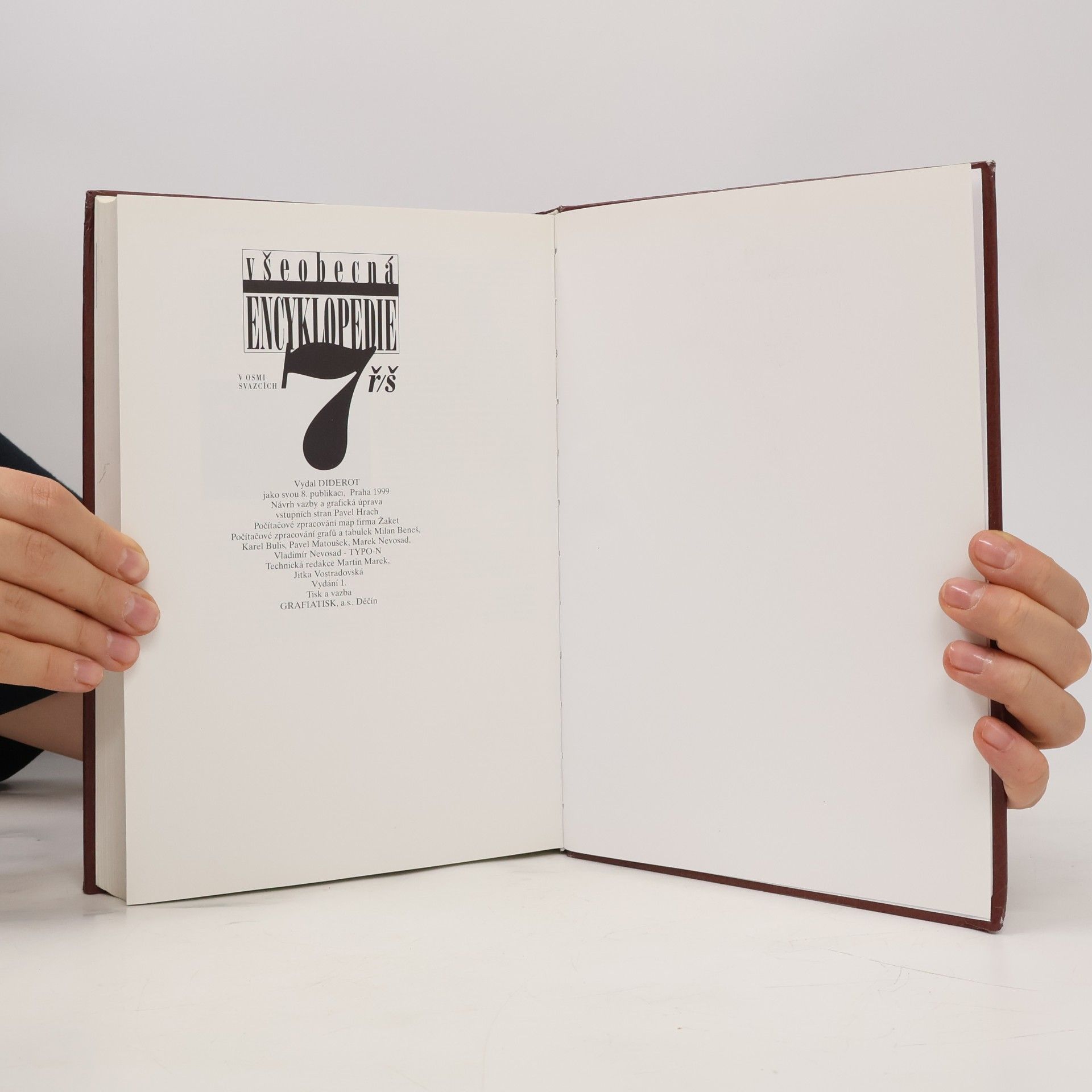 Various authors Všeobecná encyklopedie v osmi svazcích. 7 ř/š