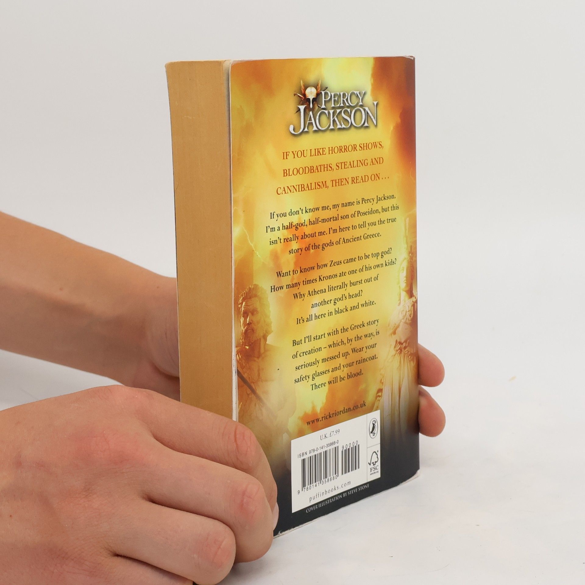 Rick Riordan Percy Jackson and the Greek Gods