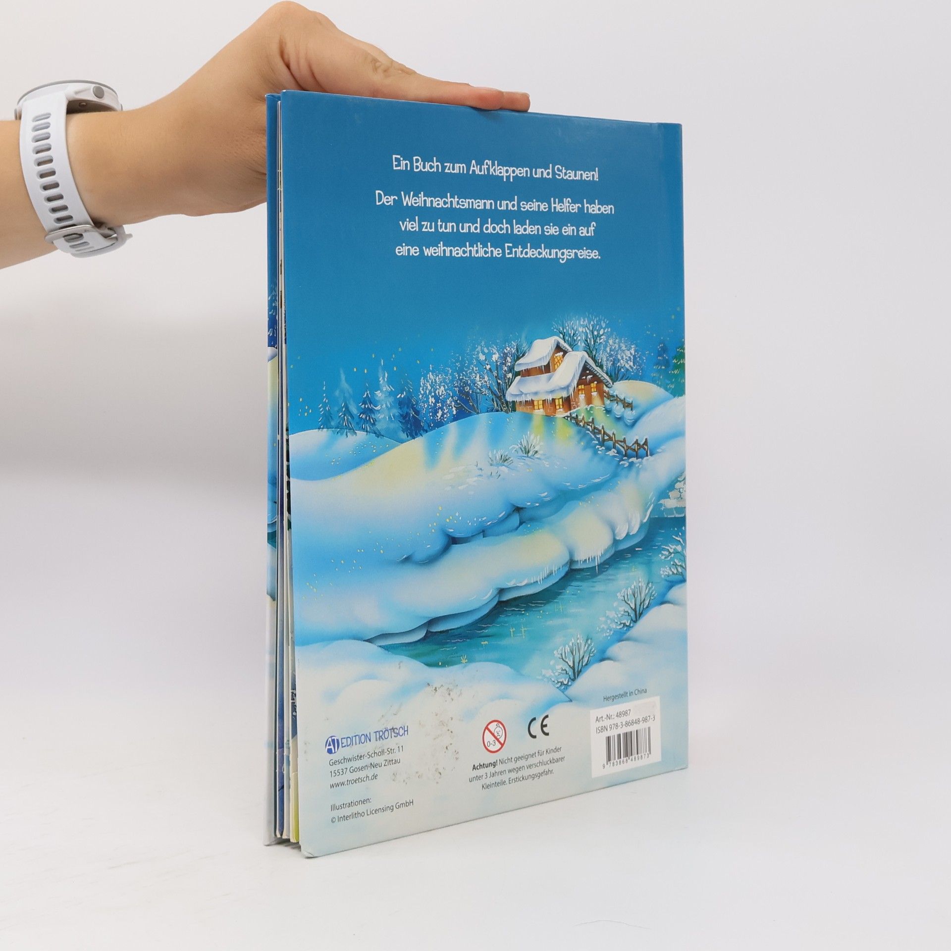 Stephan Gürtler Pop-up-Buch Schönste Weihnachtszeit