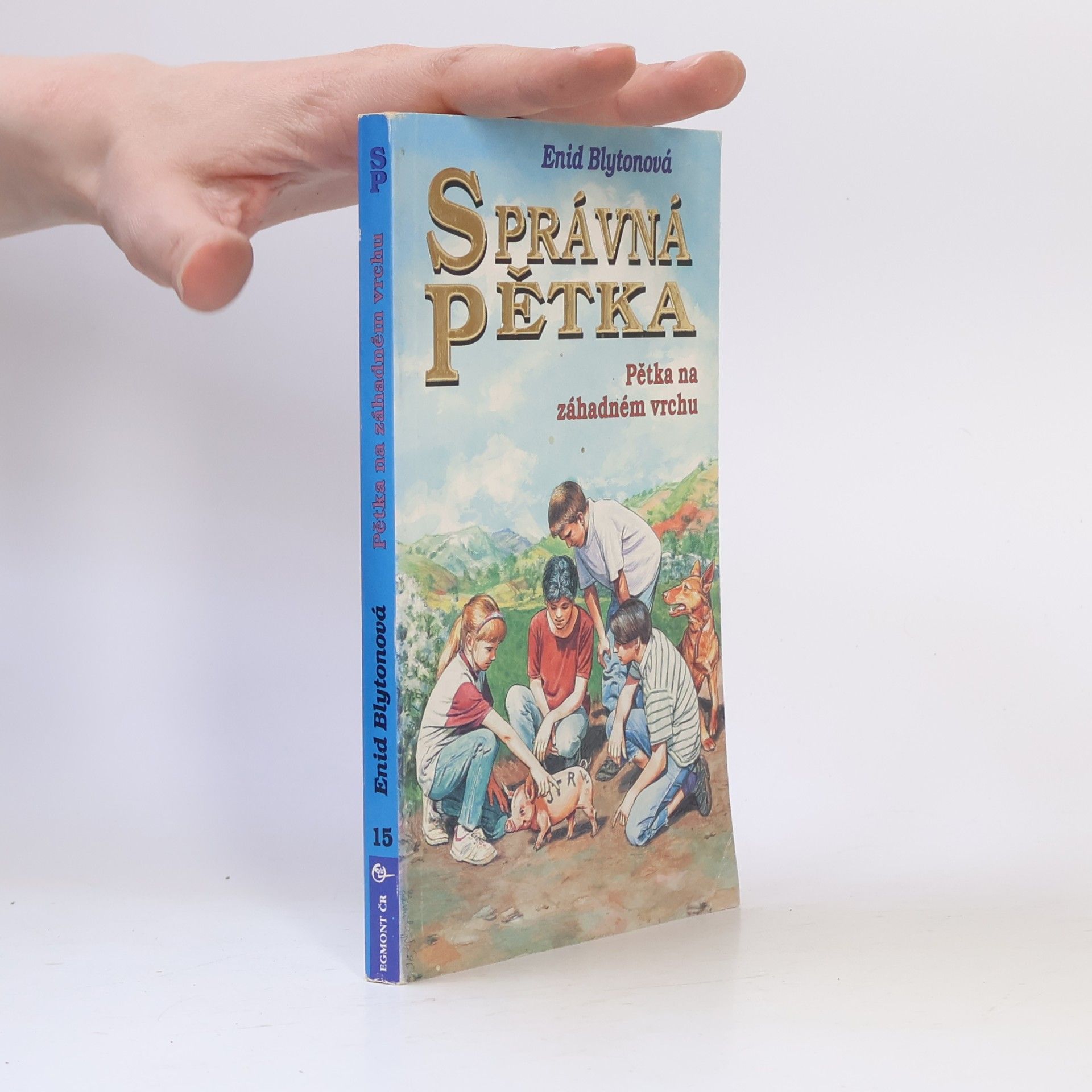 Enid Blyton Správná pětka: Pětka na záhadném vrchu