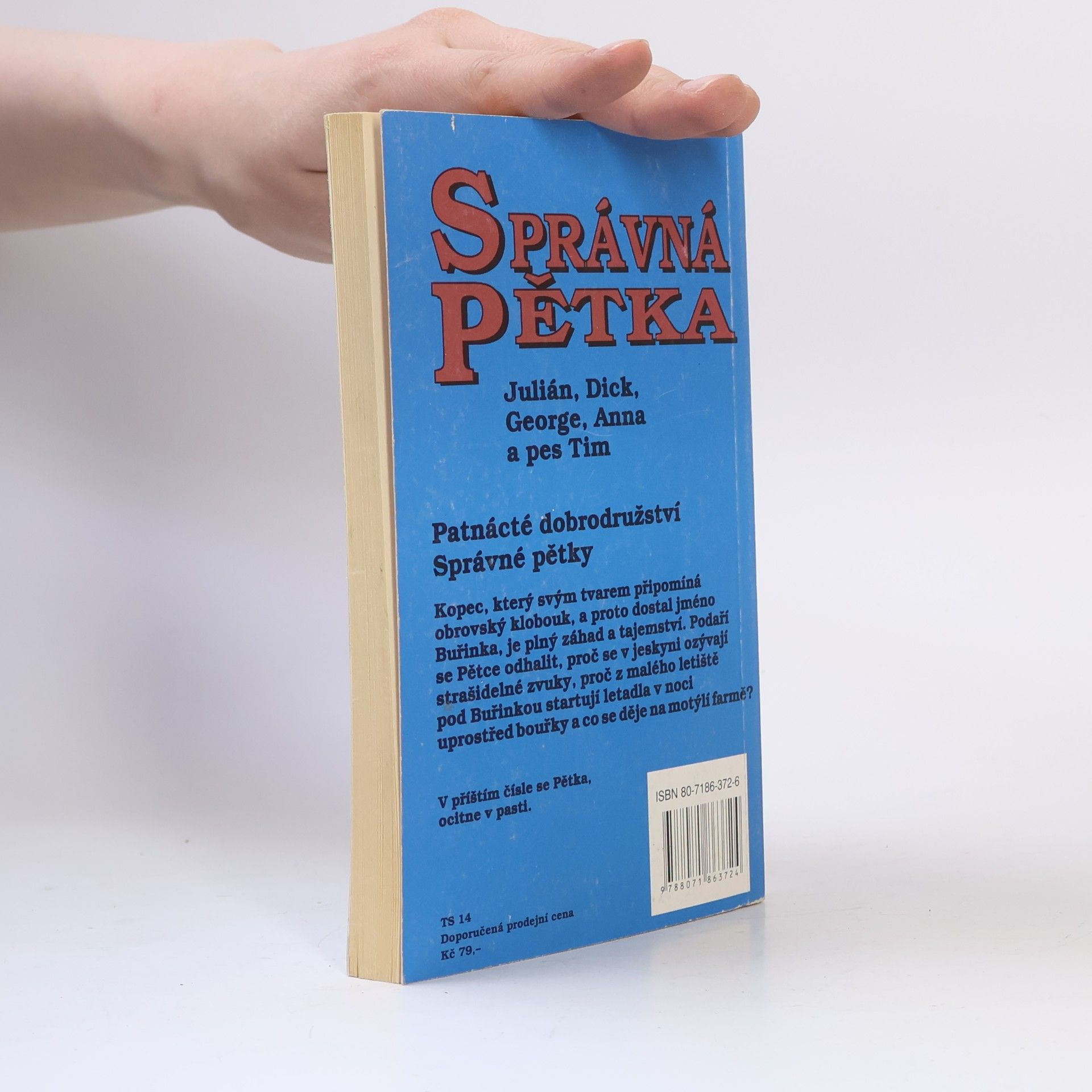 Enid Blyton Správná pětka: Pětka na záhadném vrchu