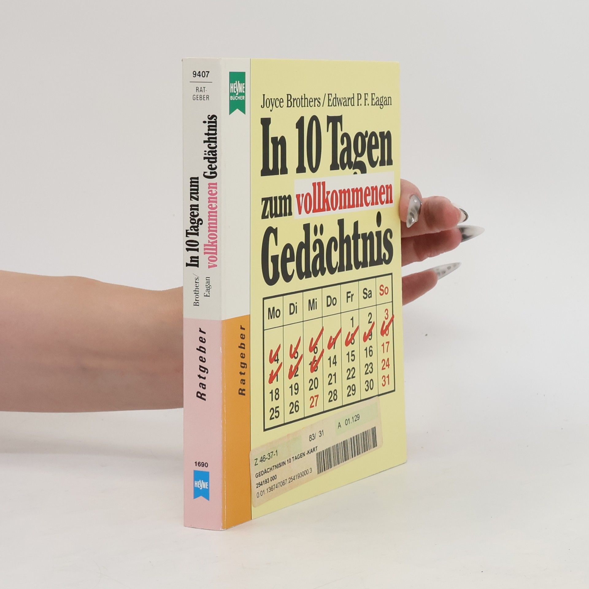 Joyce Brothers In 10 Tagen zum vollkommenen Gedächtnis