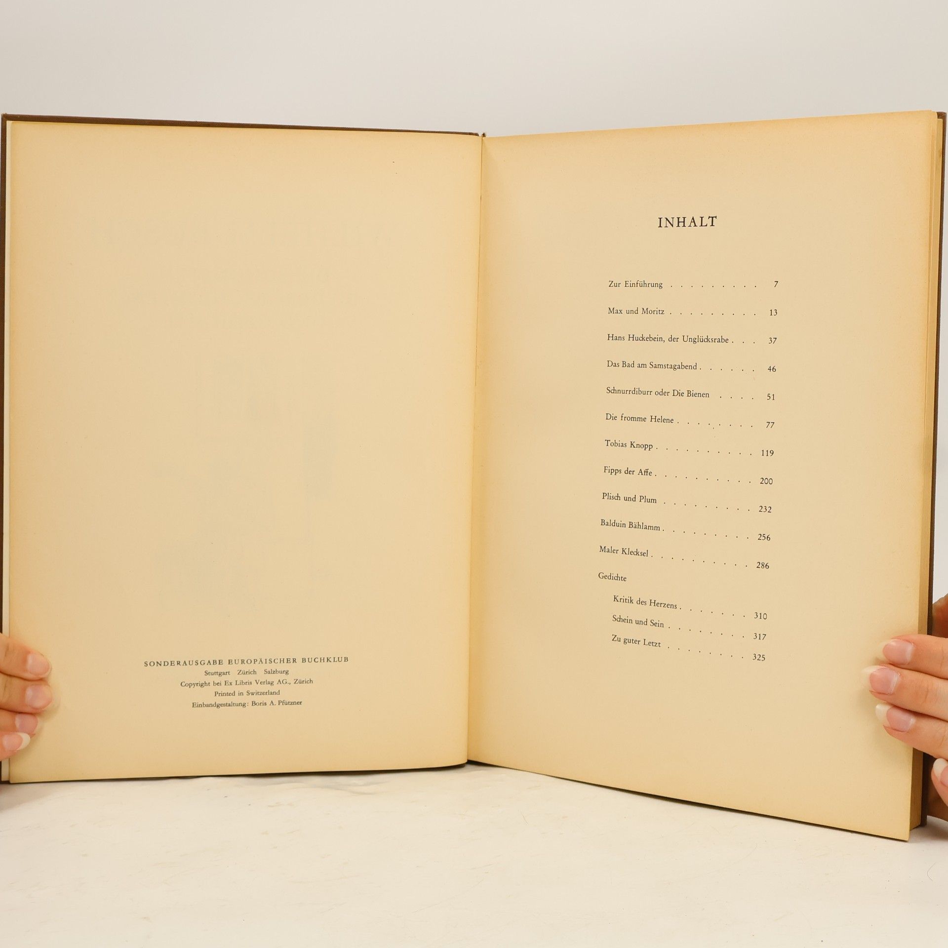 Wilhelm Busch Die schönsten Bildergeschichten und Gedichte