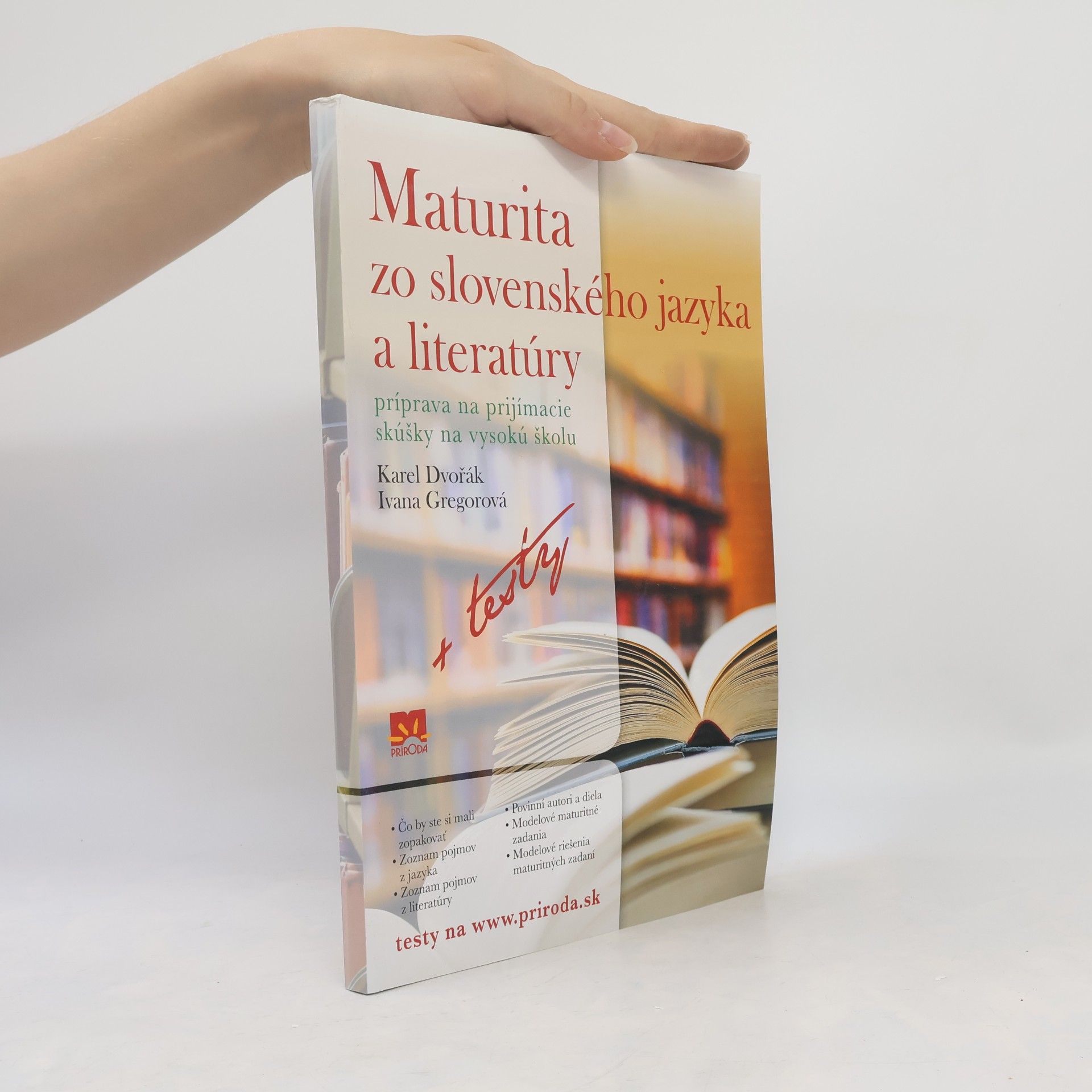 Maturita zo slovenského jazyka a literatúry. Príprava na prijímacie skúšky na vysokú školu.
