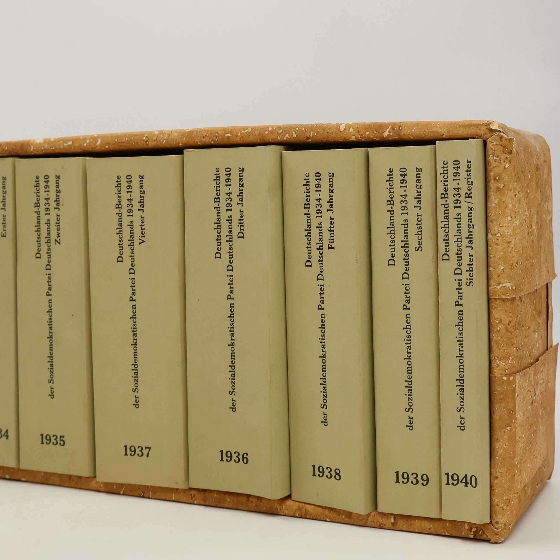 Autorenkollektiv Deutschland-Berichte der Sozialdemokratischen Partei Deutschlands 1934-1940. 1-7 (7 Bände)