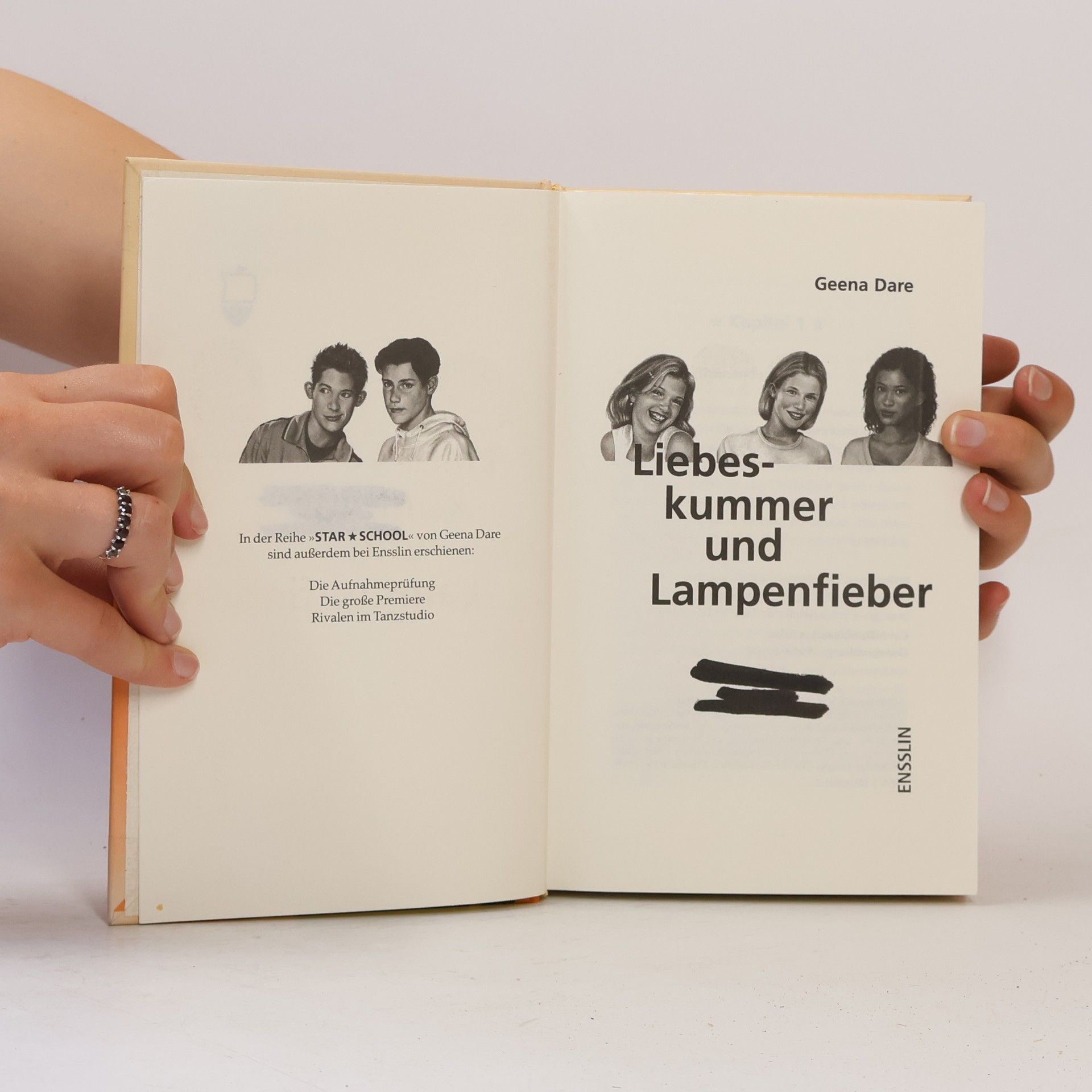 Geena Dare Star School, Bd.4, Liebeskummer und Lampenfieber
