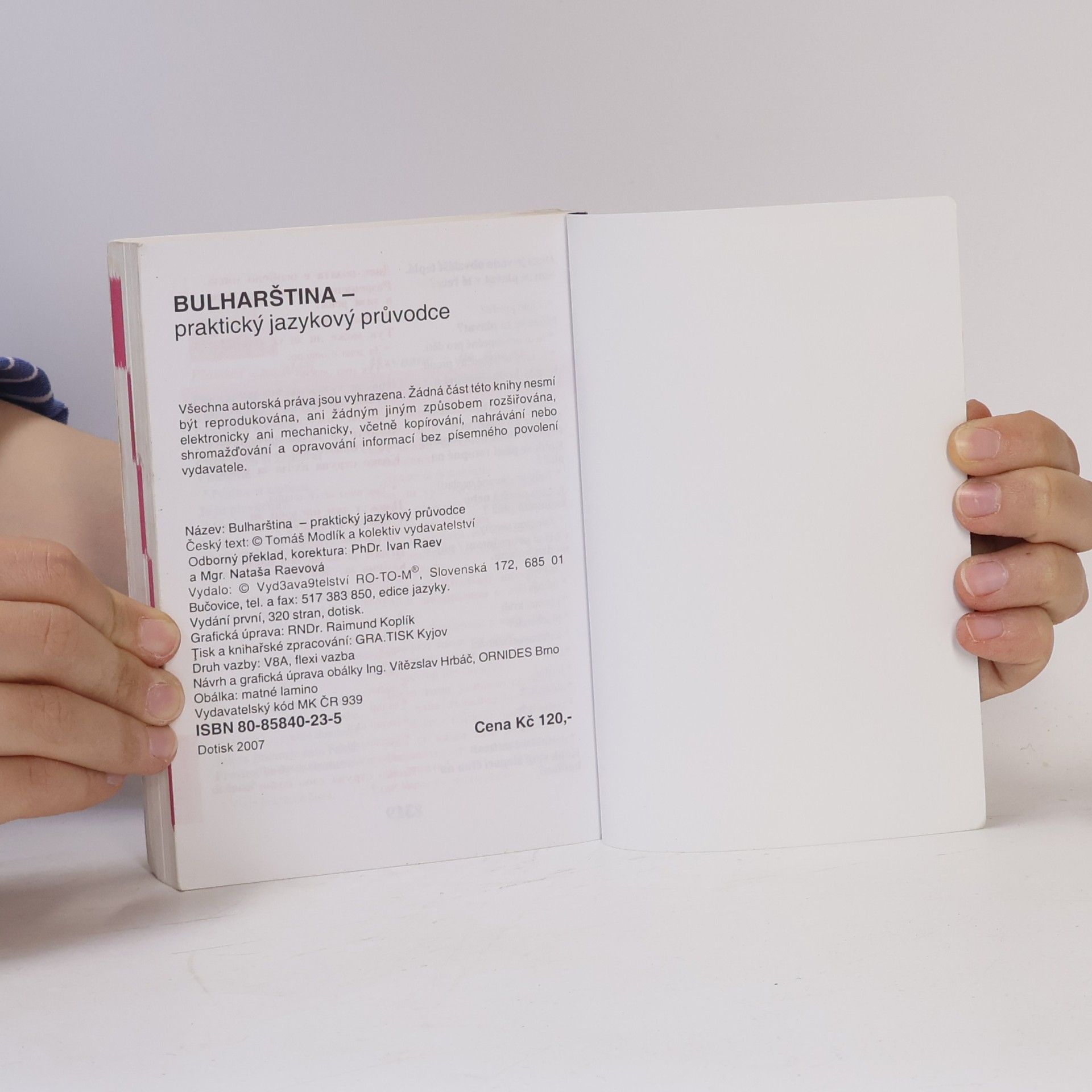 Autores varios Bulharština - praktický jazykový průvodce
