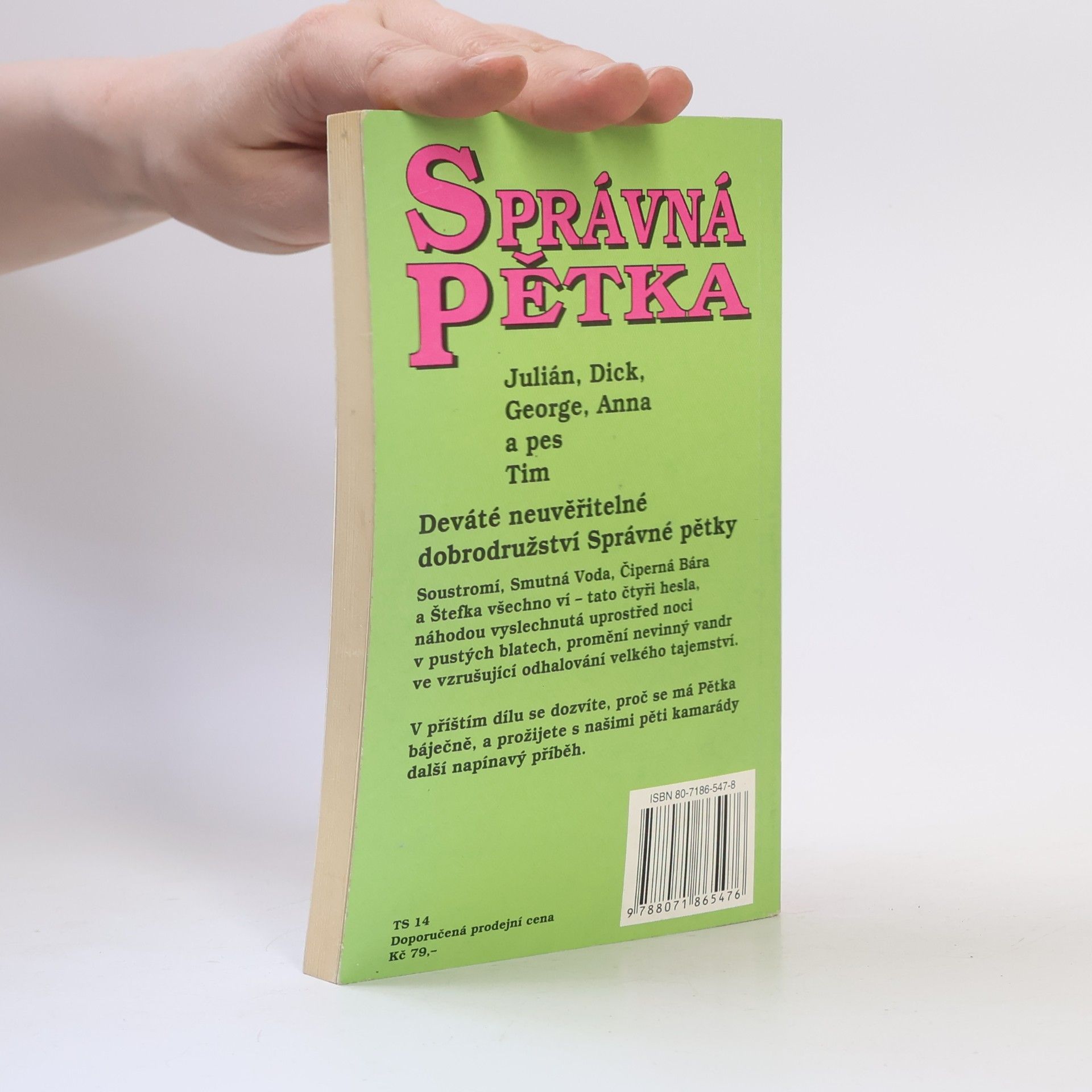 Enid Blyton Správná pětka. Pětka na vandru