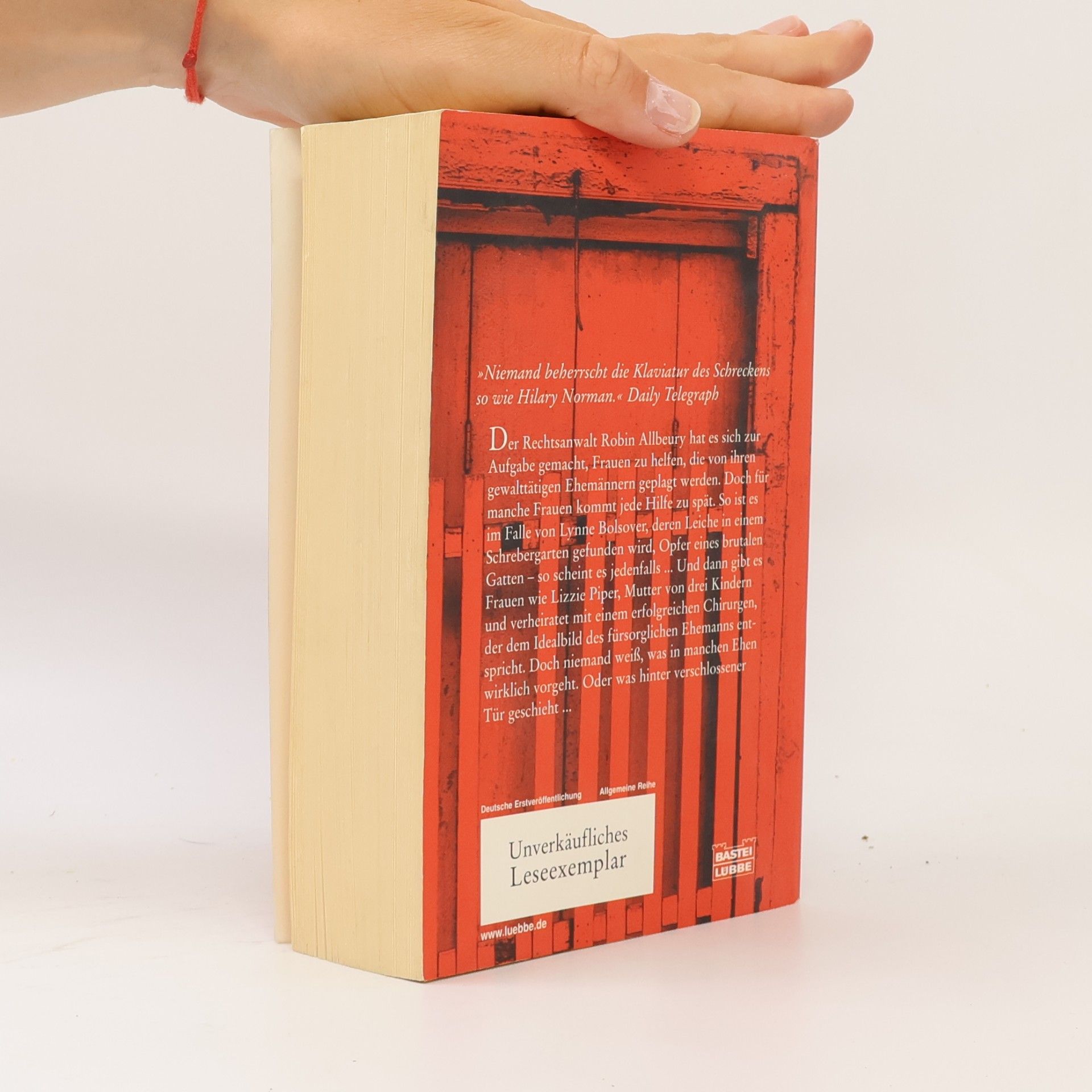 Hilary Norman Blankes Entsetzen
