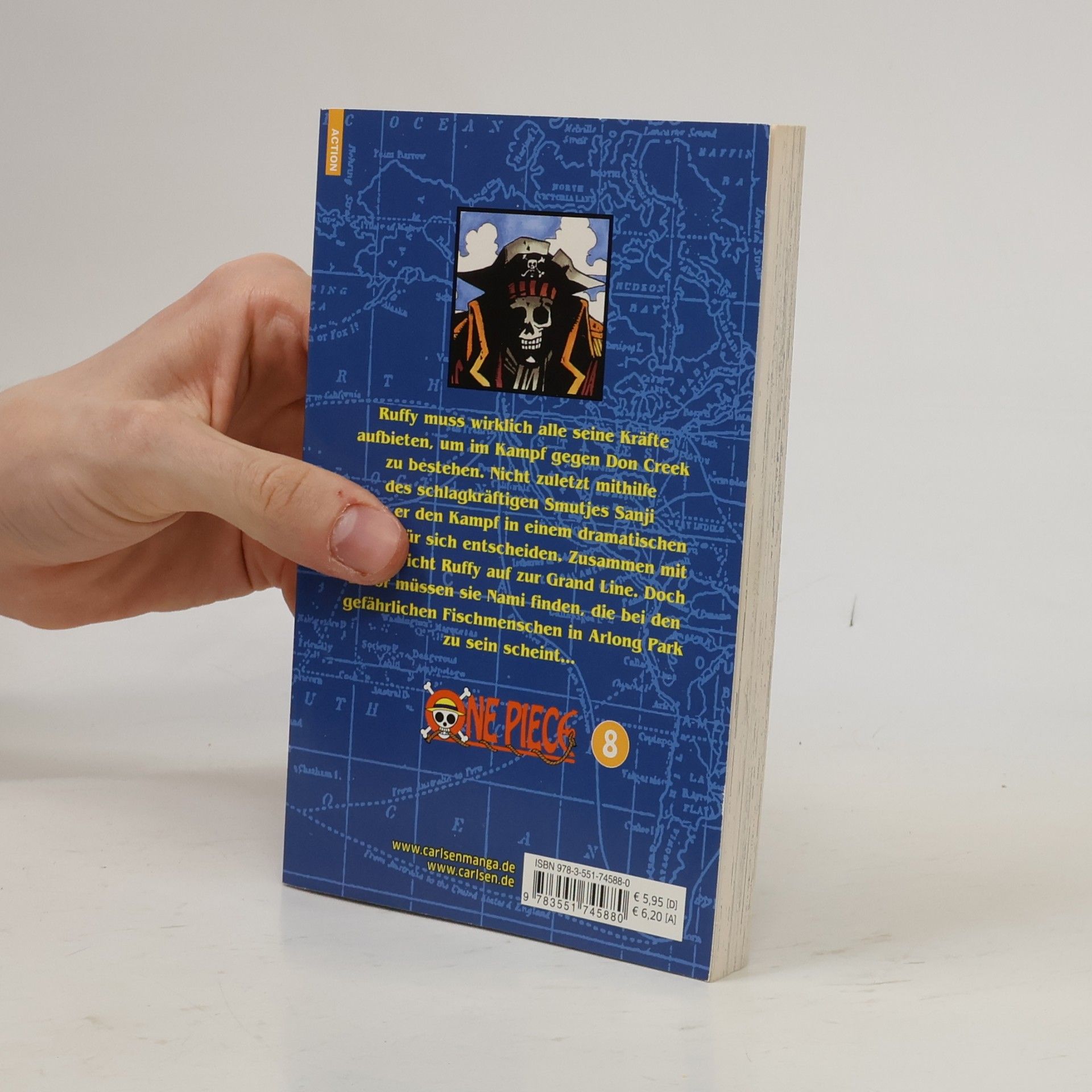 Eiichiro Oda One piece 8