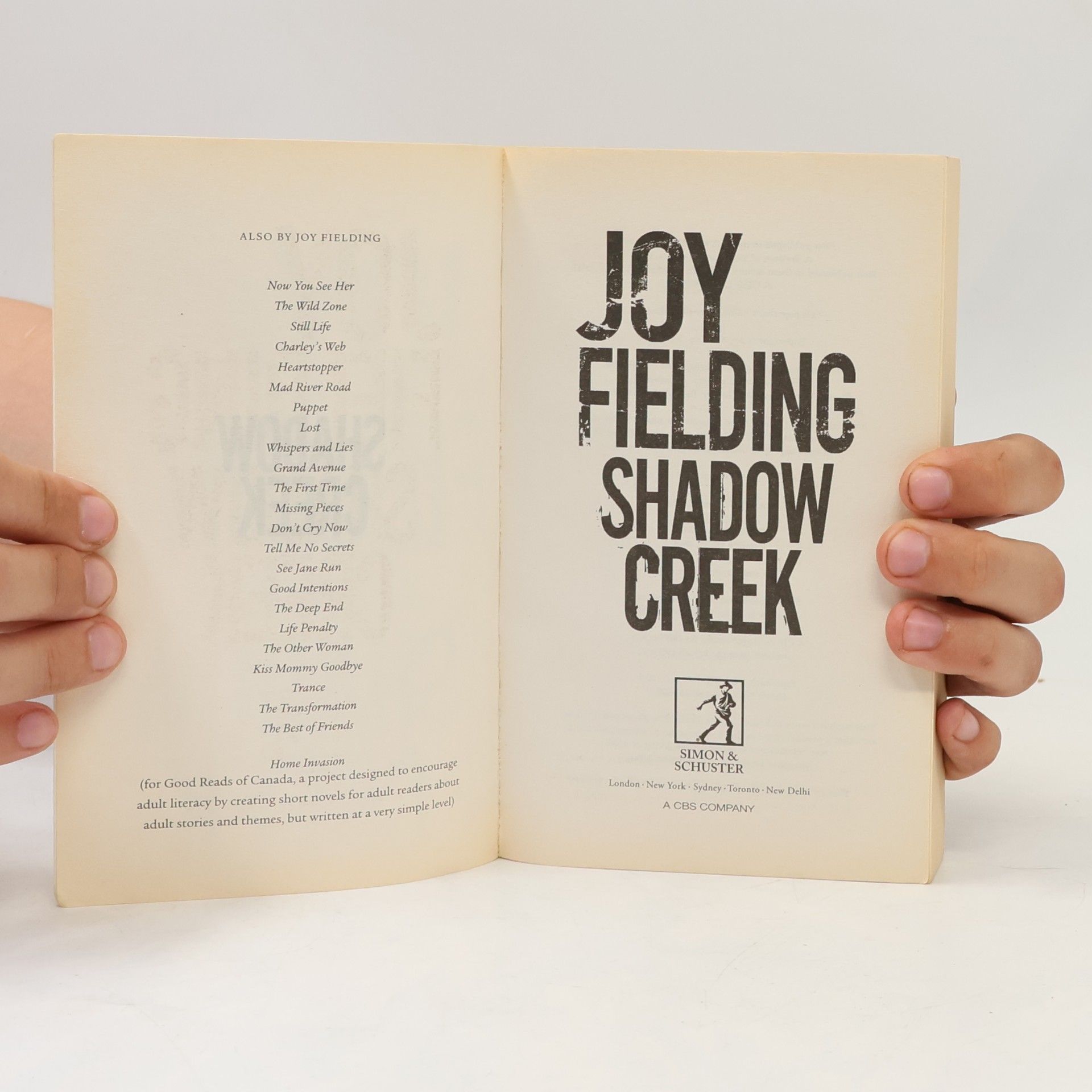 Joy Fielding Shadow Creek