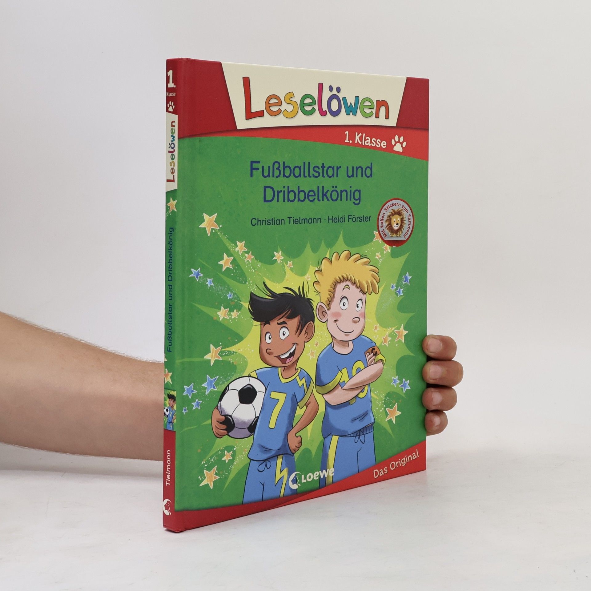 Christian Tielmann Leselöwen 1. Klasse - Fußballstar und Dribbelkönig
