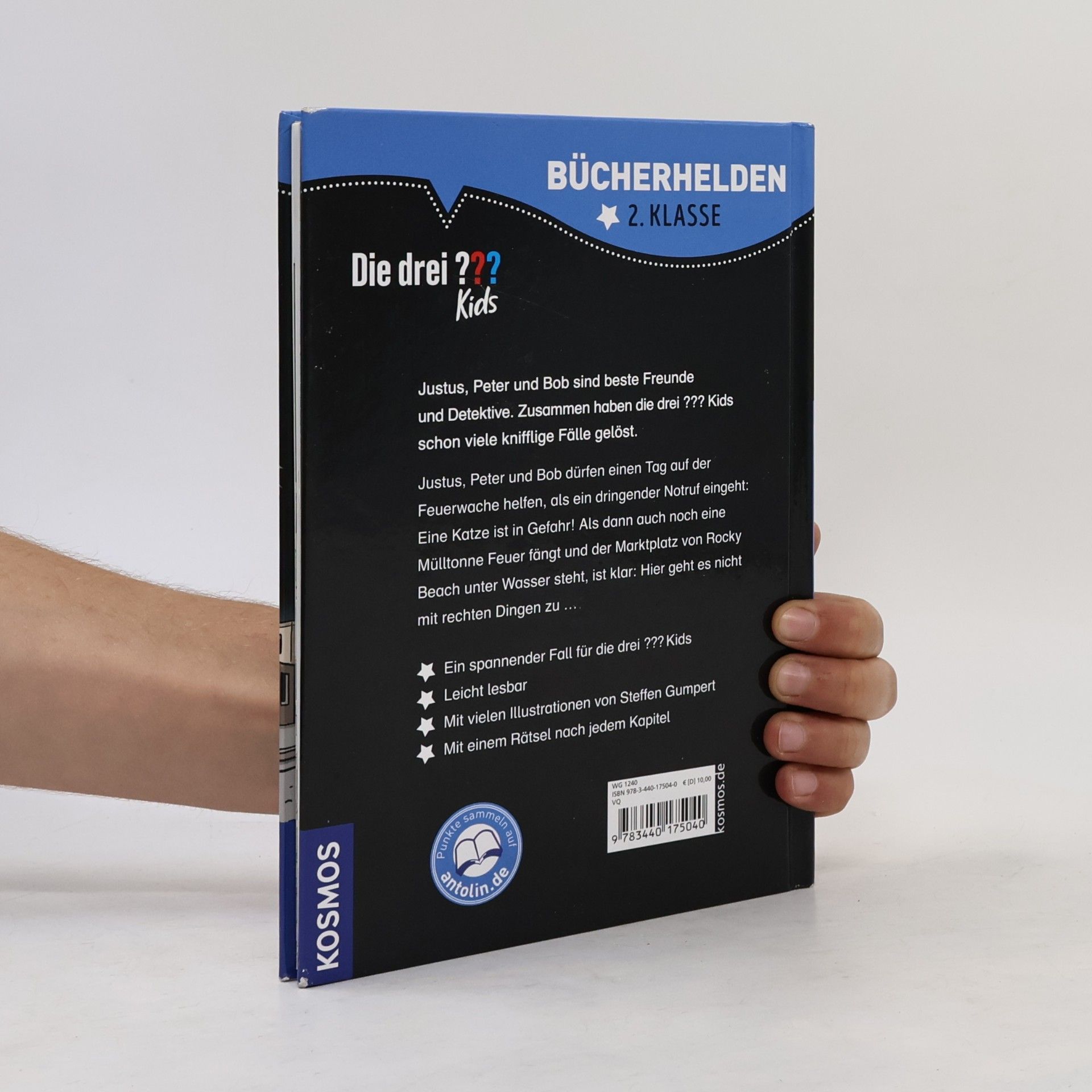 Ulf Blanck Die drei ??? Kids, Bücherhelden 2. Klasse, Feuerwehr-Alarm