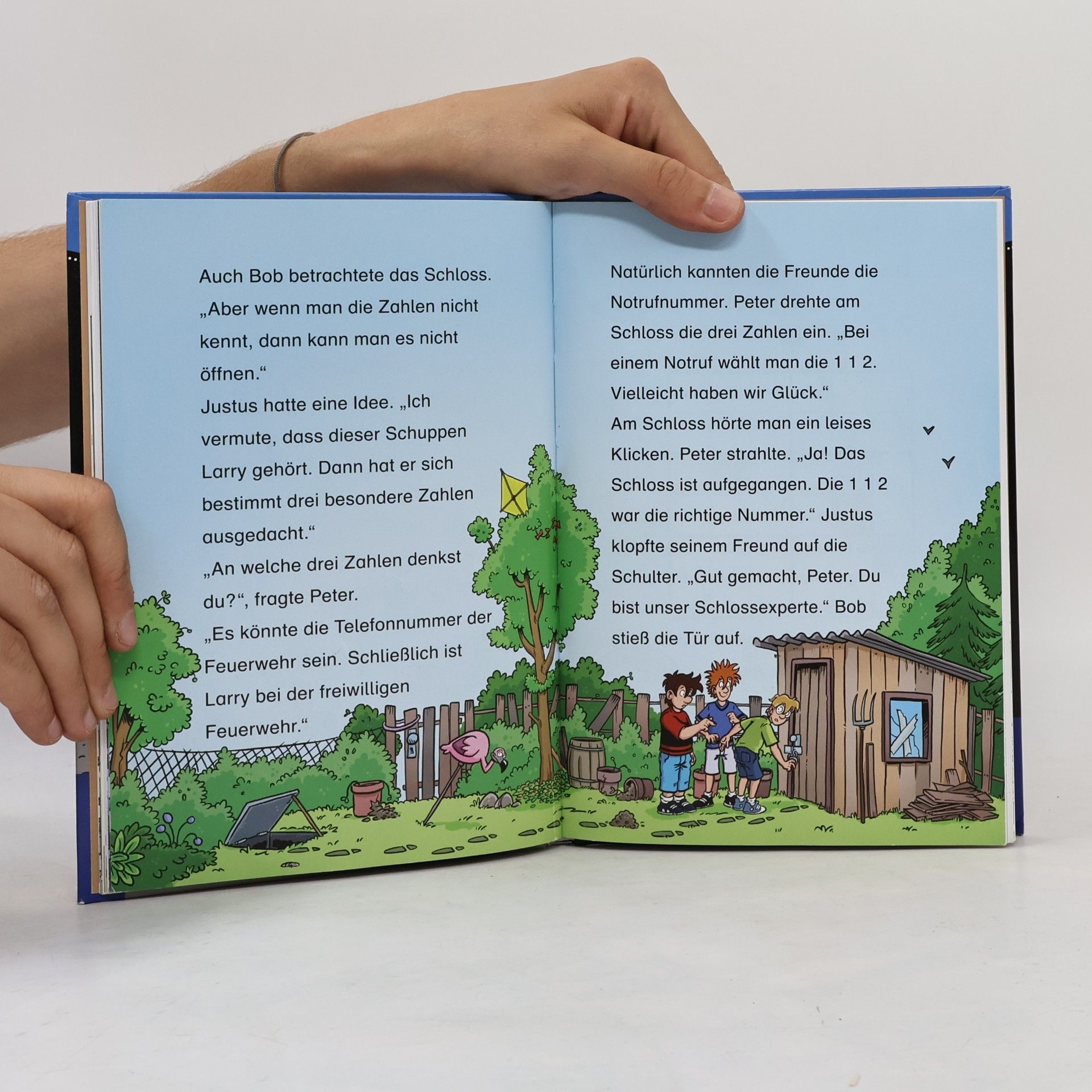 Ulf Blanck Die drei ??? Kids, Bücherhelden 2. Klasse, Feuerwehr-Alarm