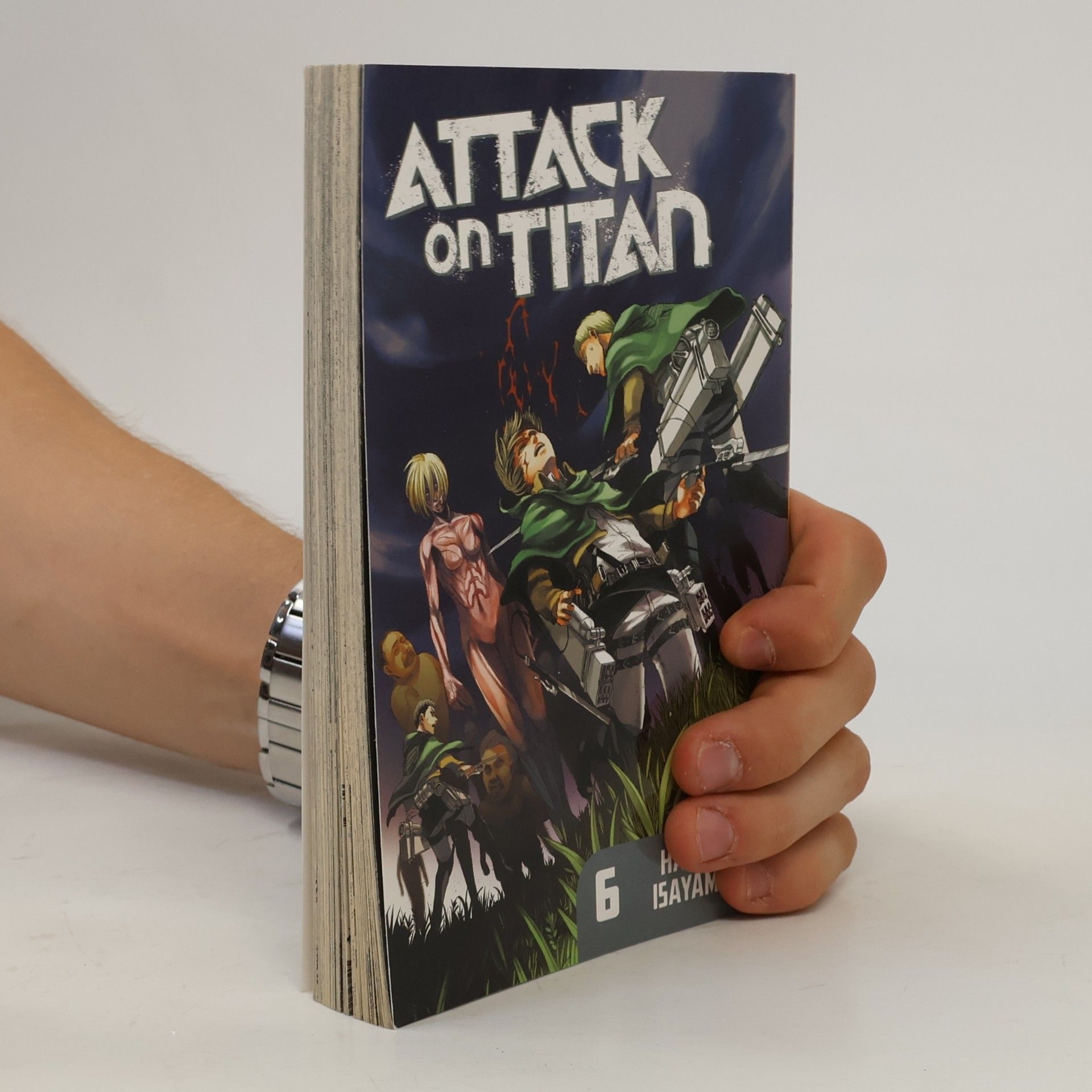Hajime Isayama Attack on Titan vol. 6