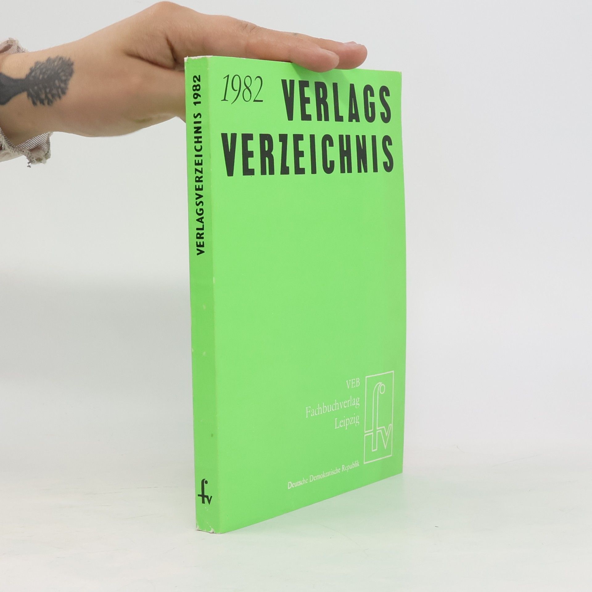 kolektiv Verlags Verzeichnis 1982