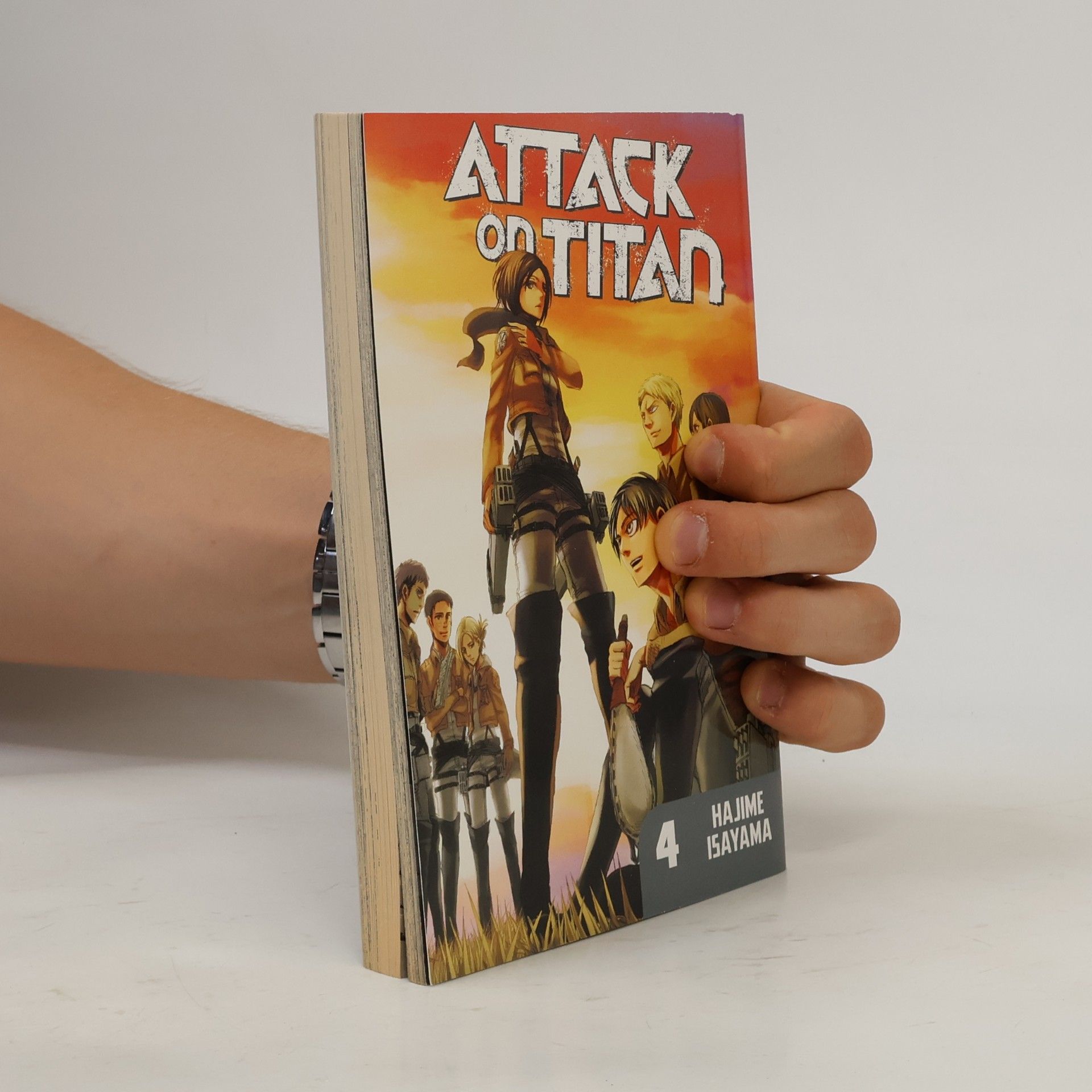 Hajime Isayama Attack on Titan vol. 4