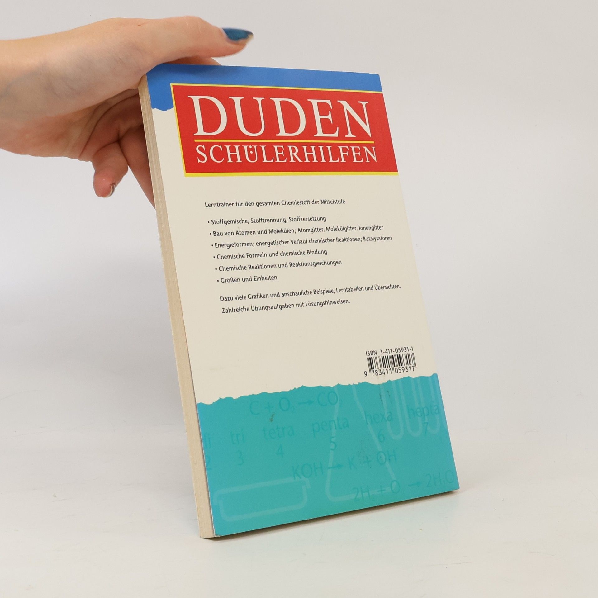 Alfred Dörrenbächer Duden Schülerhilfen. Grundlagen der Chemie