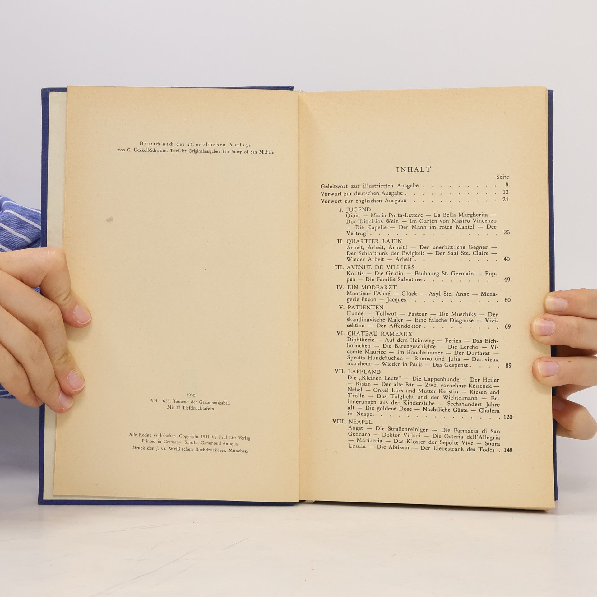 Axel Munthe Das Buch von San Michele