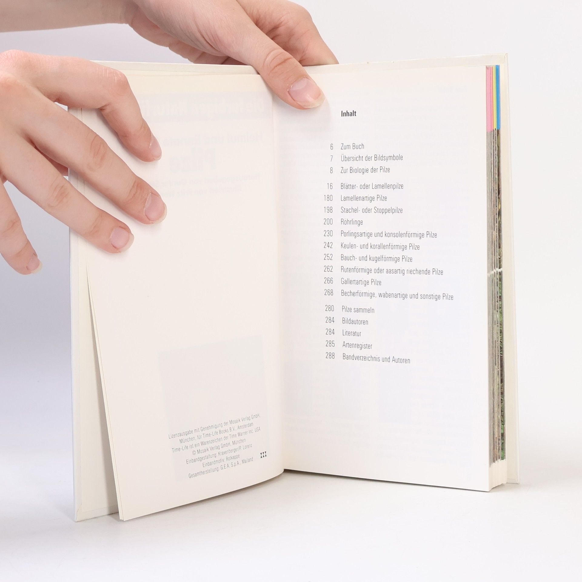 Various authors Die farbigen Naturführer. Pilze