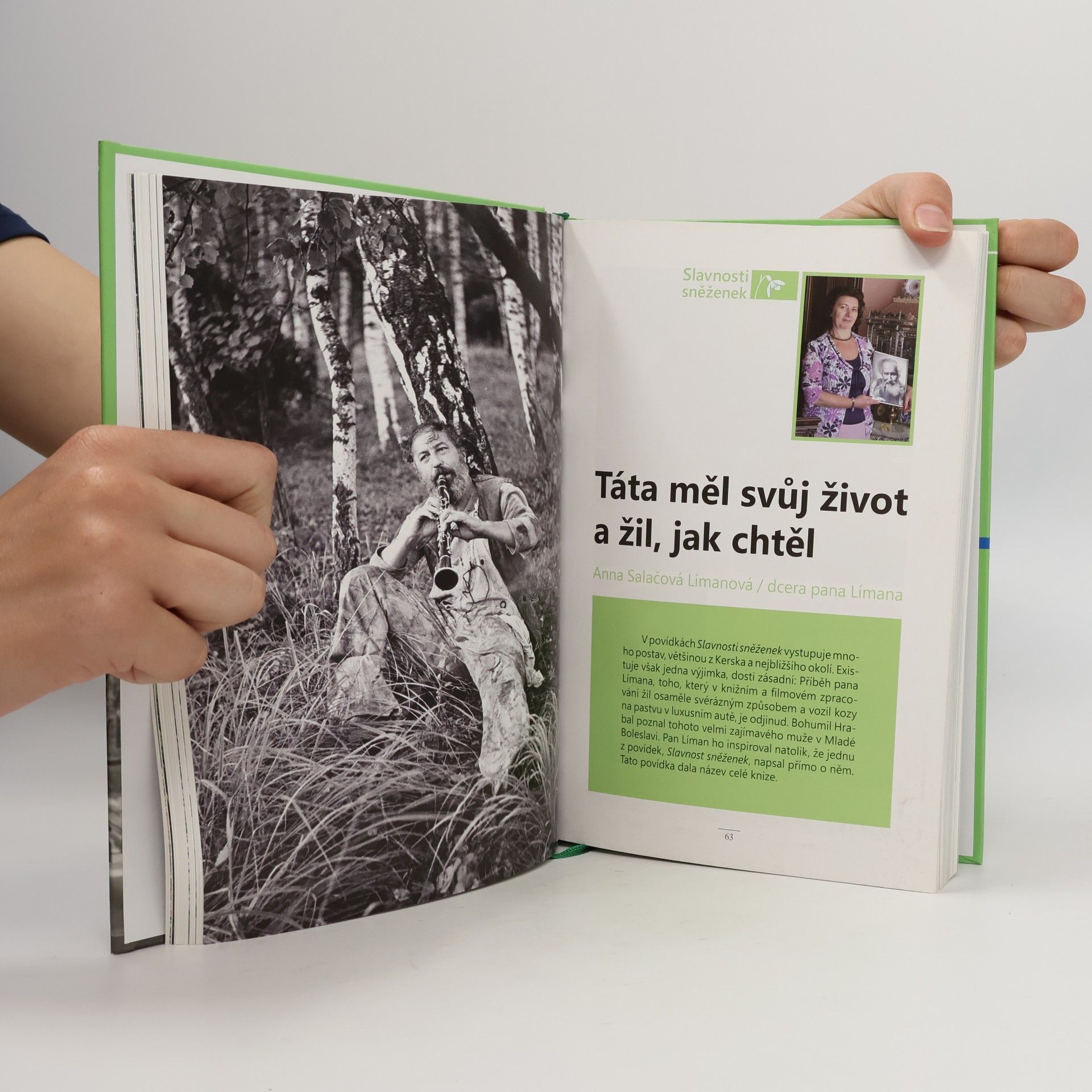 Bronislav Kuba Slavnosti sněženek : lidské osudy a odhalená tajemství v Hrabalově Kersku