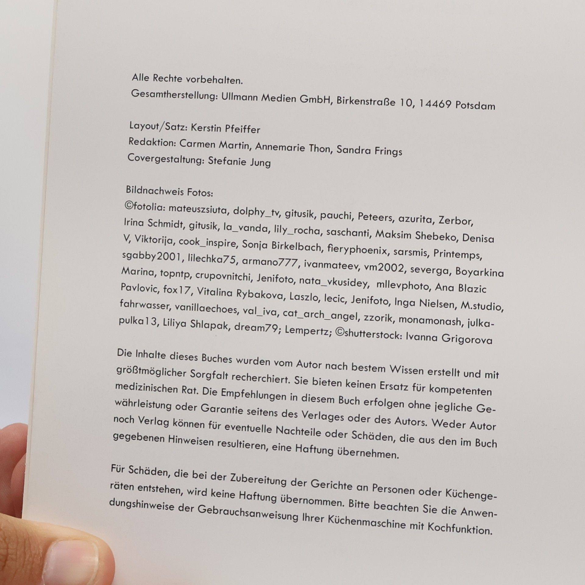 Various authors Smoothies. Rezepte für die Küchenmaschine mit Kochfunktion