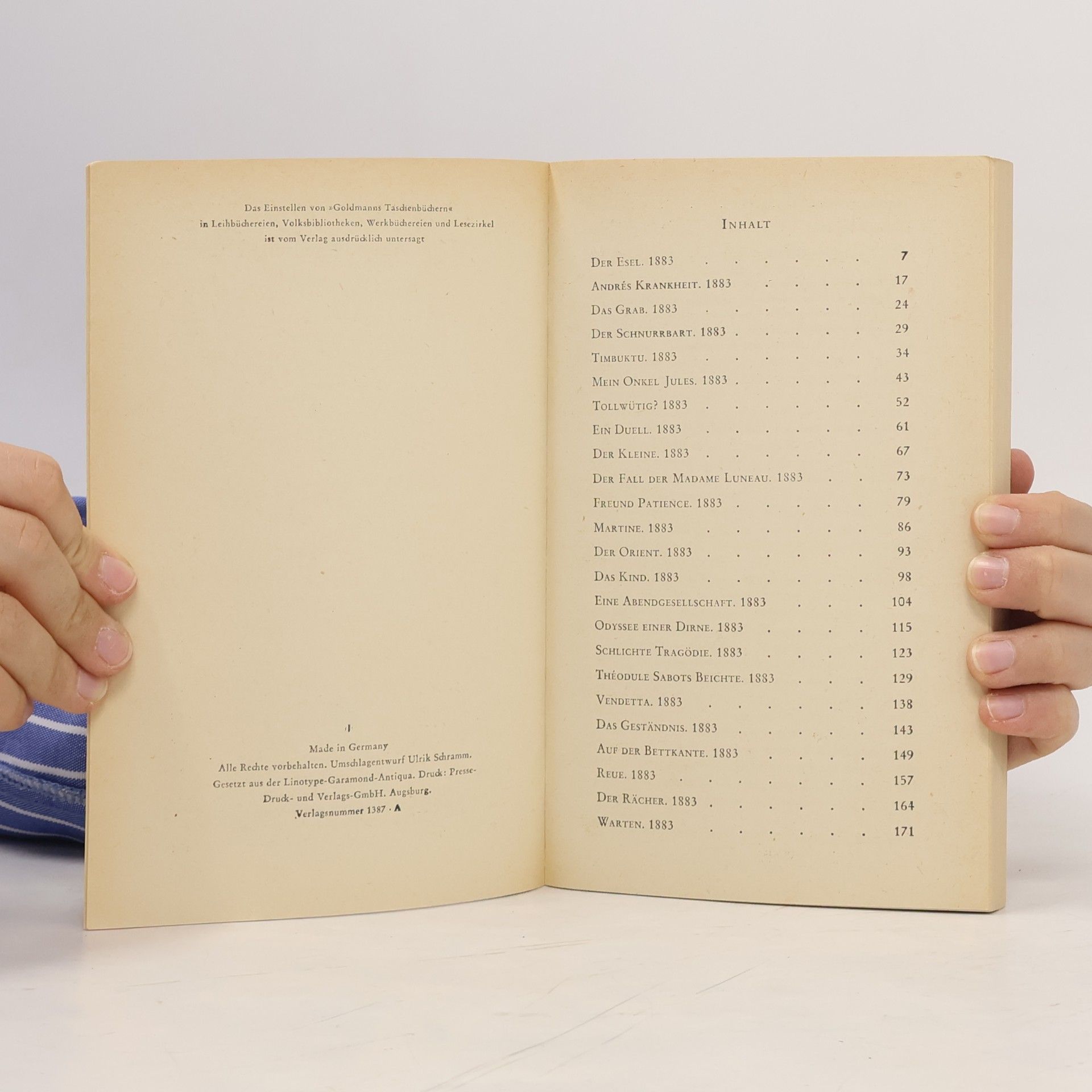 Guy de Maupassant Eine Abendgesellschaft