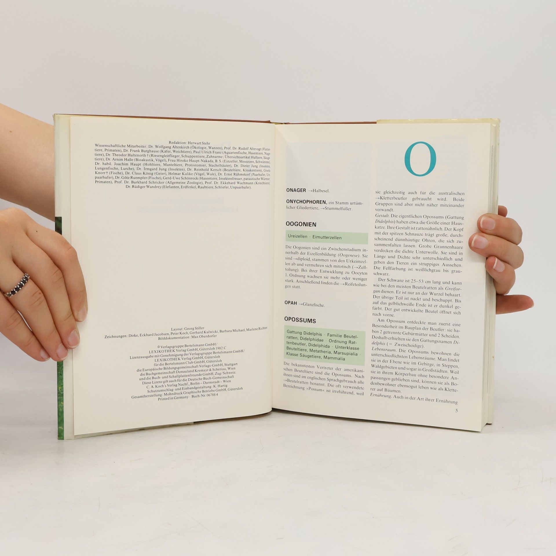 Autorenkollektiv Das moderne Tierlexikon 8. Ona-Rog