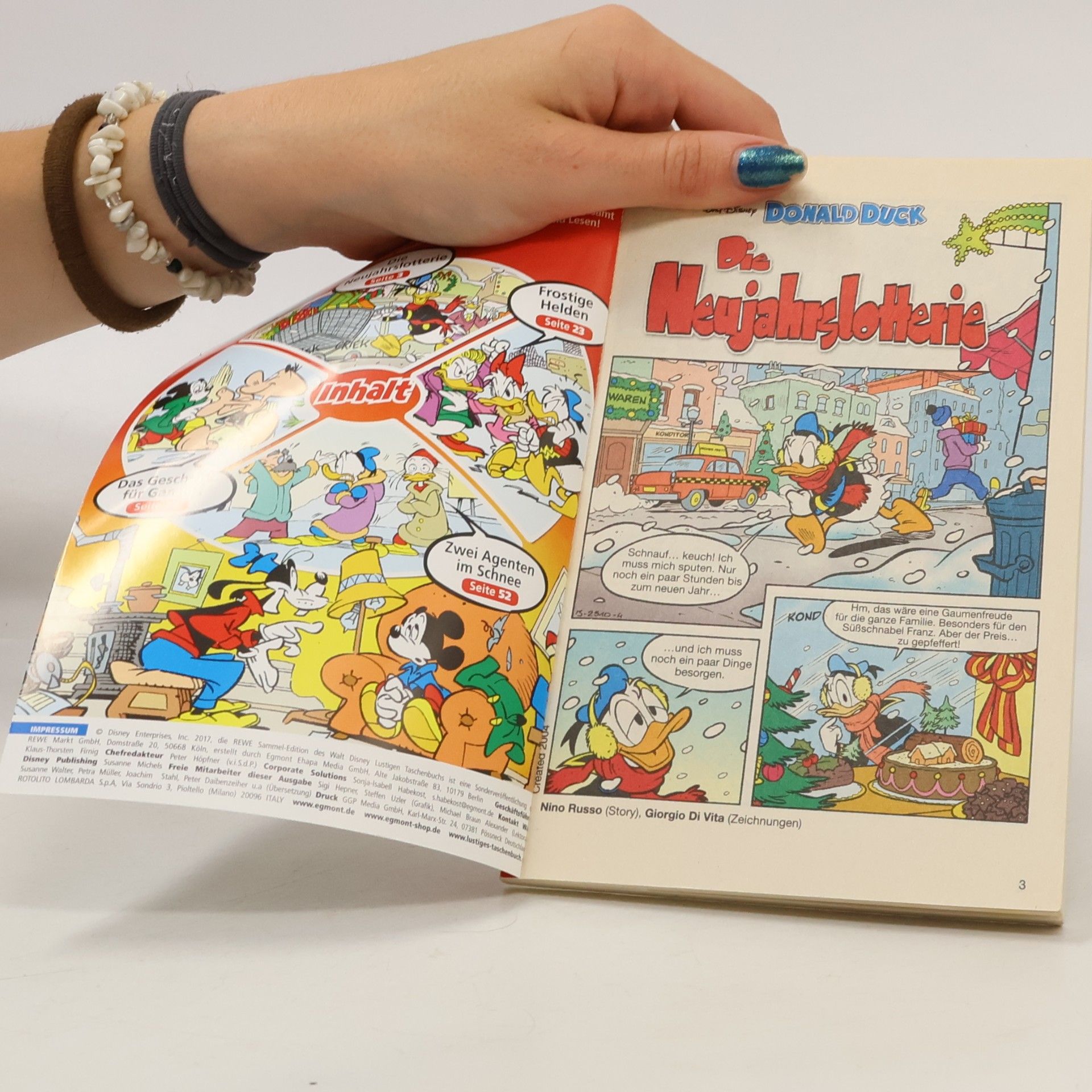 Walt Disney Lustiges Taschenbuch. Die Neujahrslotterie