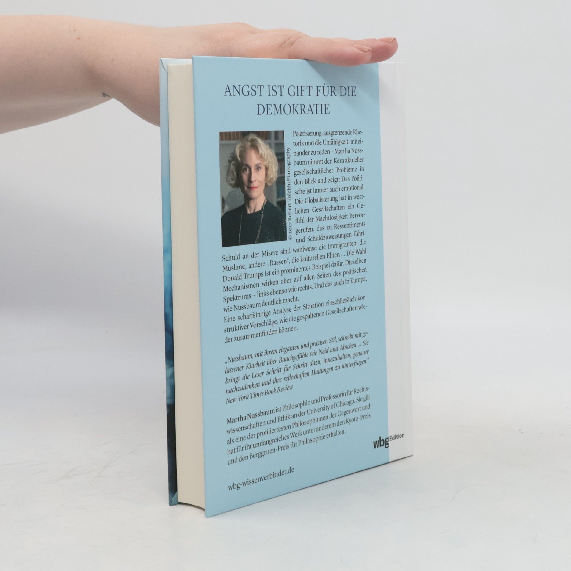 Martha Craven Nussbaum Königreich der Angst