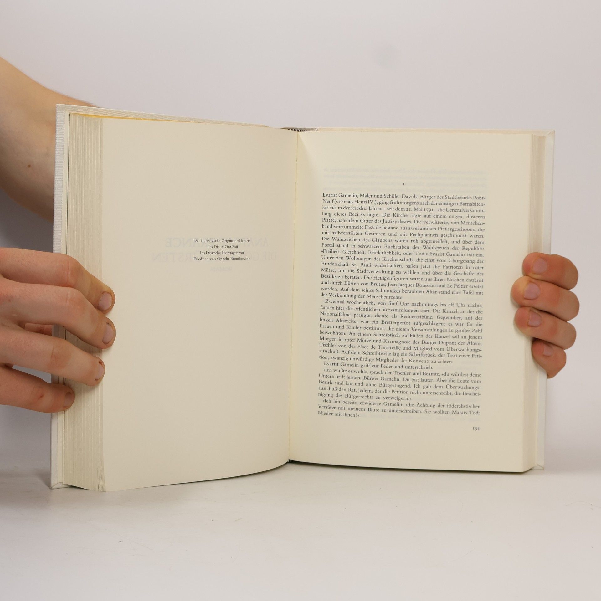 Anatole France Die Schuld des Professors Bonnard. Die Götter dürsten