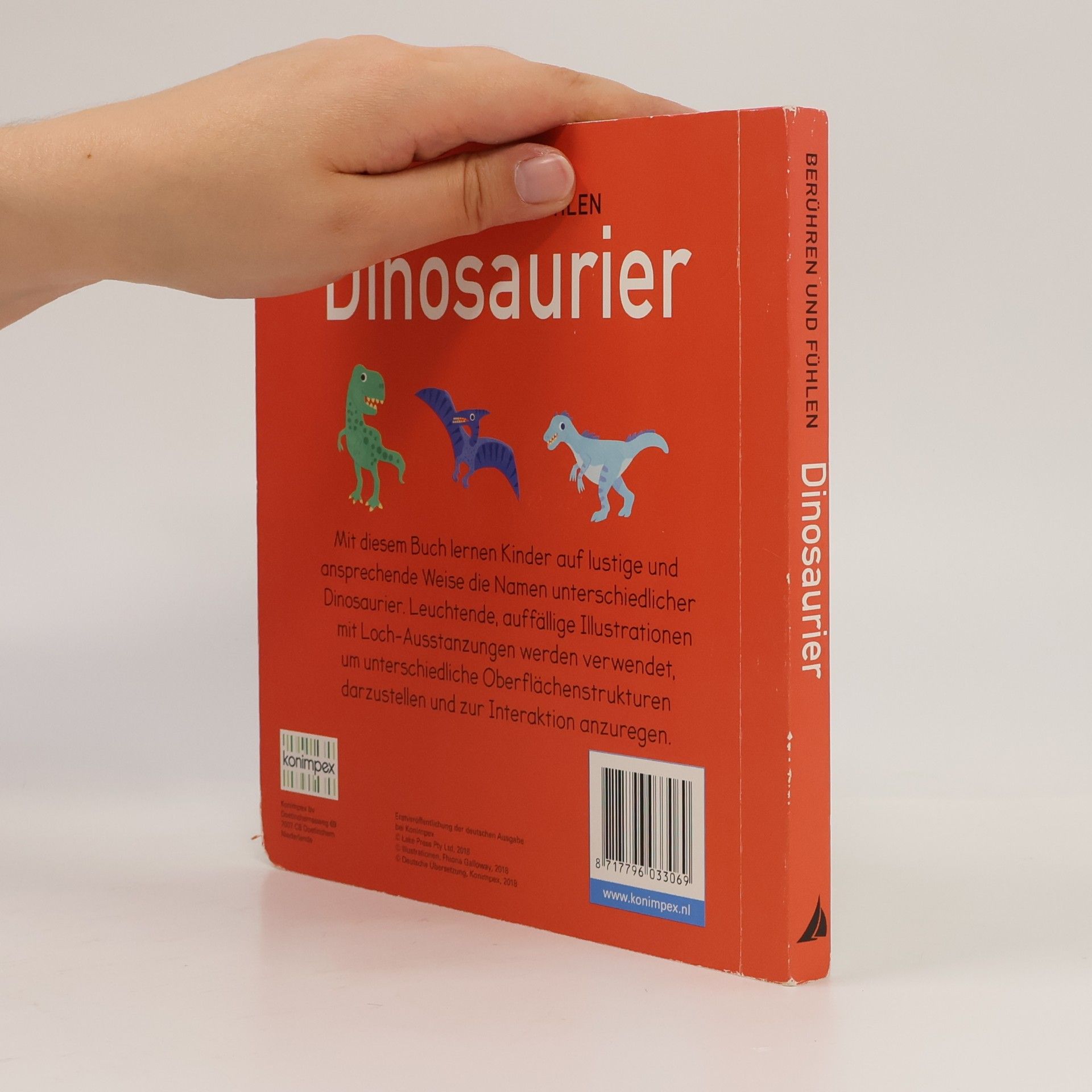 Fhiona Galloway Berühren und Fühlen Dinosaurier