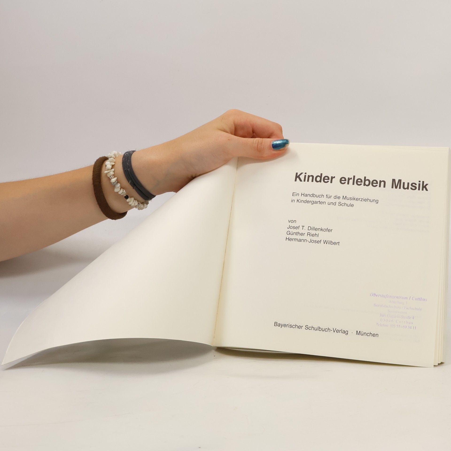 Josef Toni Dillenkofer Kinder erleben Musik