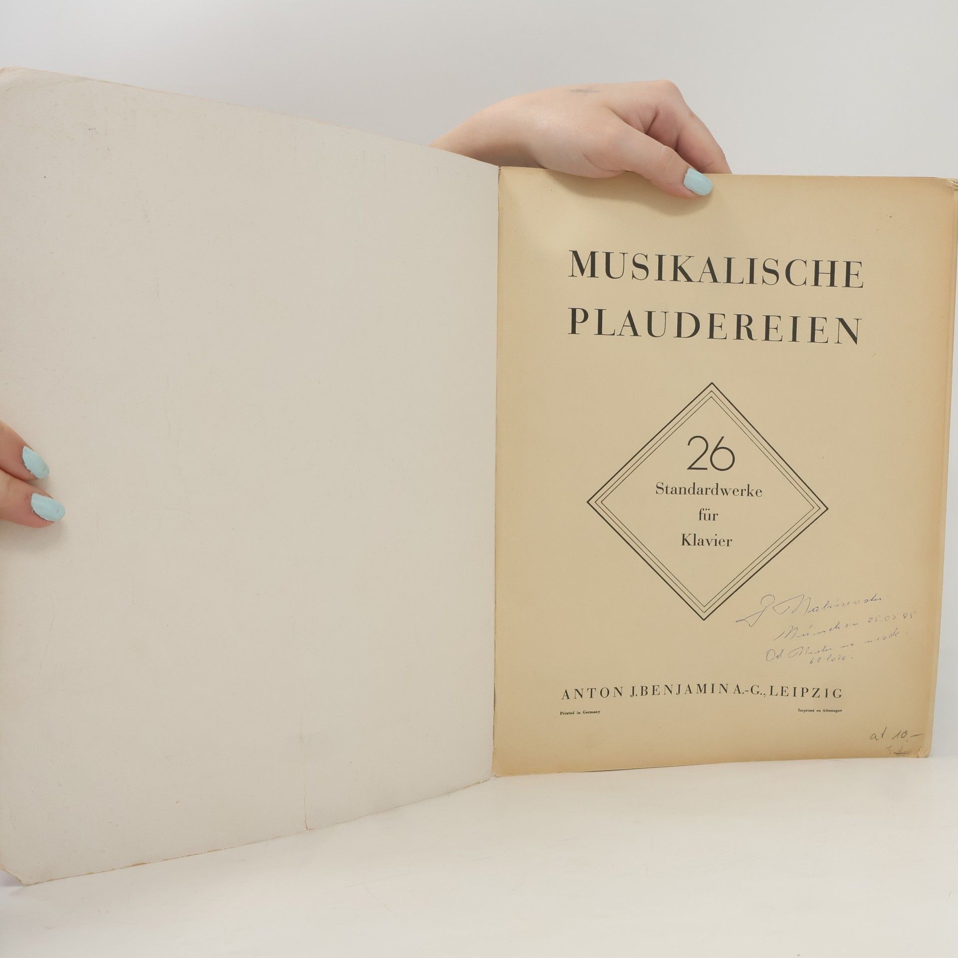 Collectif d'auteurs Musikalische Plaudereien. Piano solo