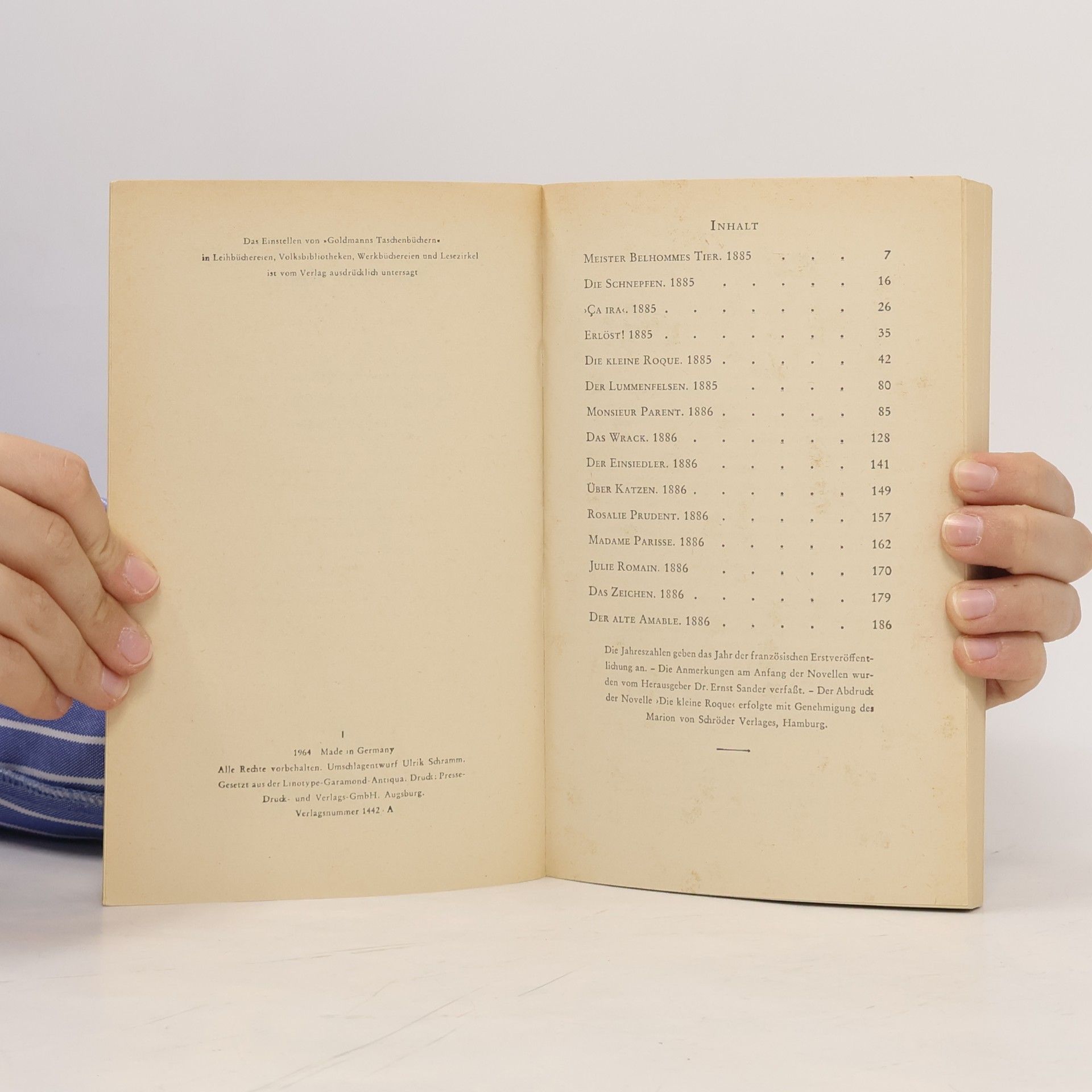 Guy de Maupassant Die kleine Roque und andere Novellen