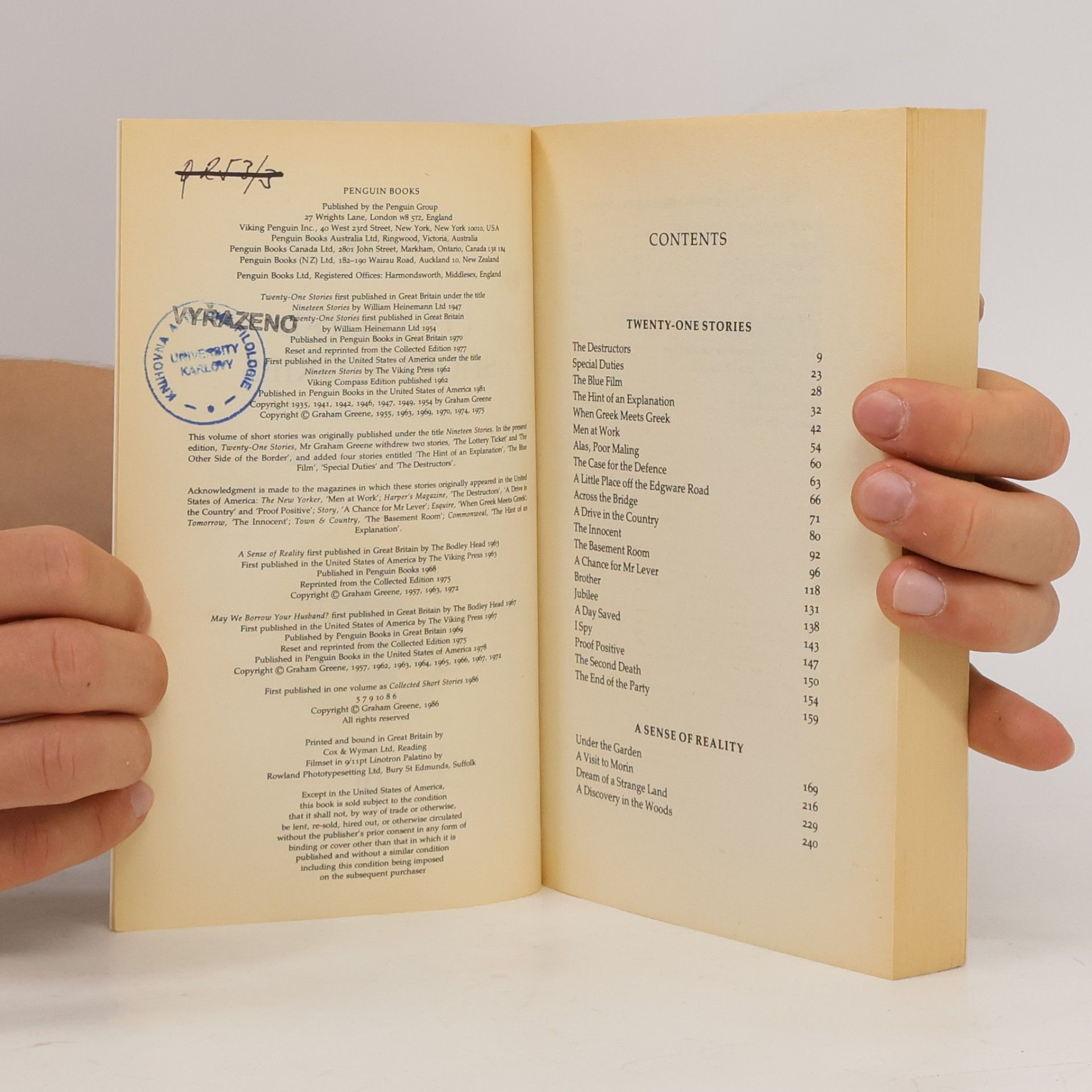 Graham Greene Collected Short Stories