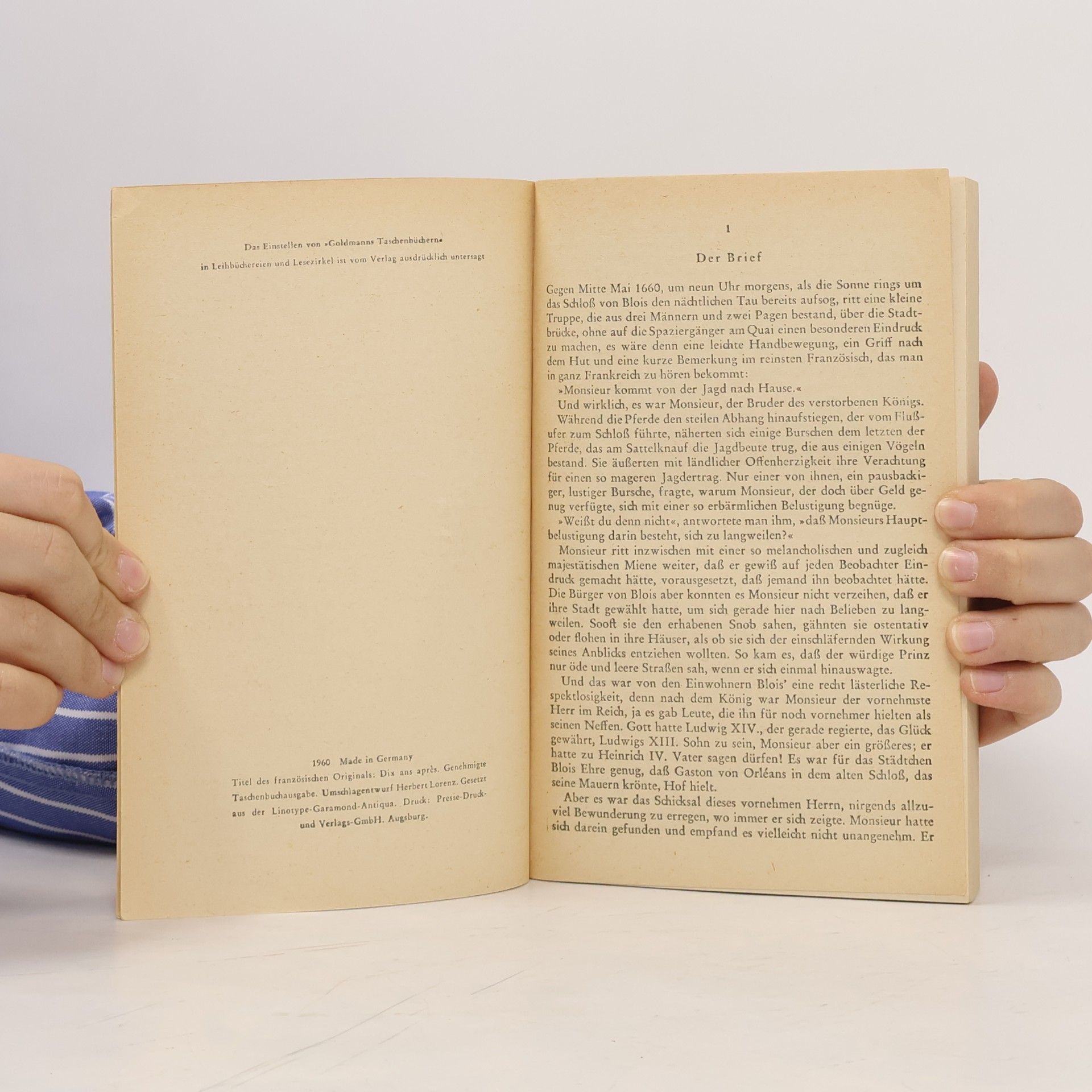 Alexandre Dumas der Ältere D'Artagnans Mission